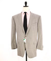 $3,495 ERMENEGILDO ZEGNA - Solid Gray SU MISURA Wool Blazer - 50R US