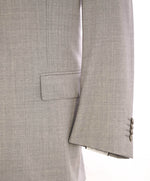 $3,495 ERMENEGILDO ZEGNA - Solid Gray SU MISURA Wool Blazer - 50R US