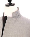 $3,495 ERMENEGILDO ZEGNA - Solid Gray SU MISURA Wool Blazer - 50R US