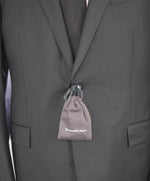 $3,250 ERMENEGILDO ZEGNA -"TROFEO" Navy Blue Solid Blazer - 46L