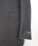 $3,250 ERMENEGILDO ZEGNA -"TROFEO" Navy Blue Solid Blazer - 46L