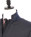 $3,250 ERMENEGILDO ZEGNA -"TROFEO" Navy Blue Solid Blazer - 46L