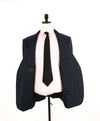 $3,250 ERMENEGILDO ZEGNA -"TROFEO" Navy Blue Birdseye Blazer - 50L