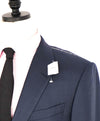 $3,250 ERMENEGILDO ZEGNA -"TROFEO" Navy Blue Birdseye Blazer - 46L