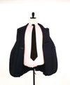 $3,250 ERMENEGILDO ZEGNA -"TROFEO" Navy Blue Birdseye Blazer - 46L