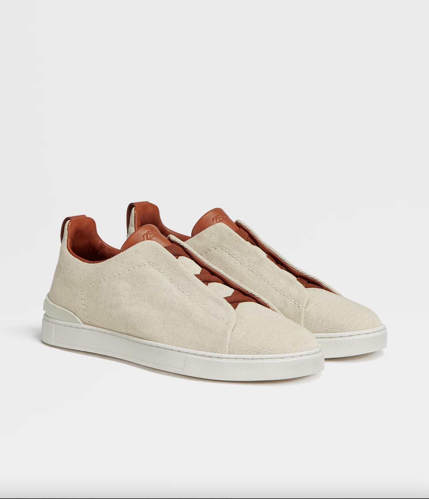 $1,190 ERMENEGILDO ZEGNA - COUTURE "Triple Stitch" Sneakers - 11.5 US (44.5 EU)