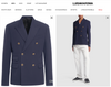 $2,825 VERSACE - (MainLine) Navy Double Breasted MEDUSA BUTTONS Blazer - 40R