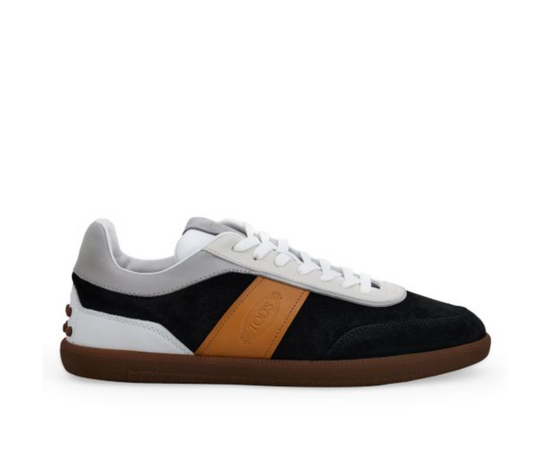 $700 TOD’S - Allacciata Casetta LOGO Heritage Sneakers - 8.5 US (7.5 IT)