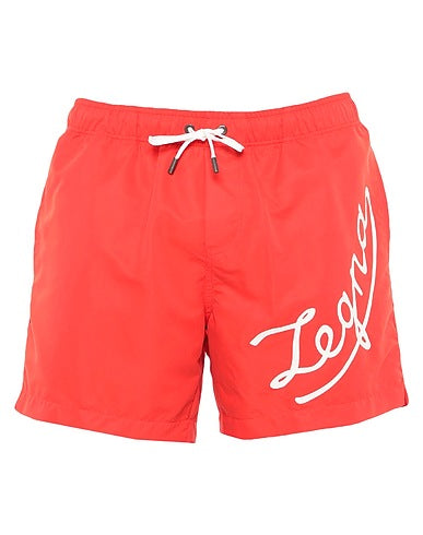 ERMENEGILDO ZEGNA - Coral LOGO Swim Shorts With *Waterproof Pouch* - Small