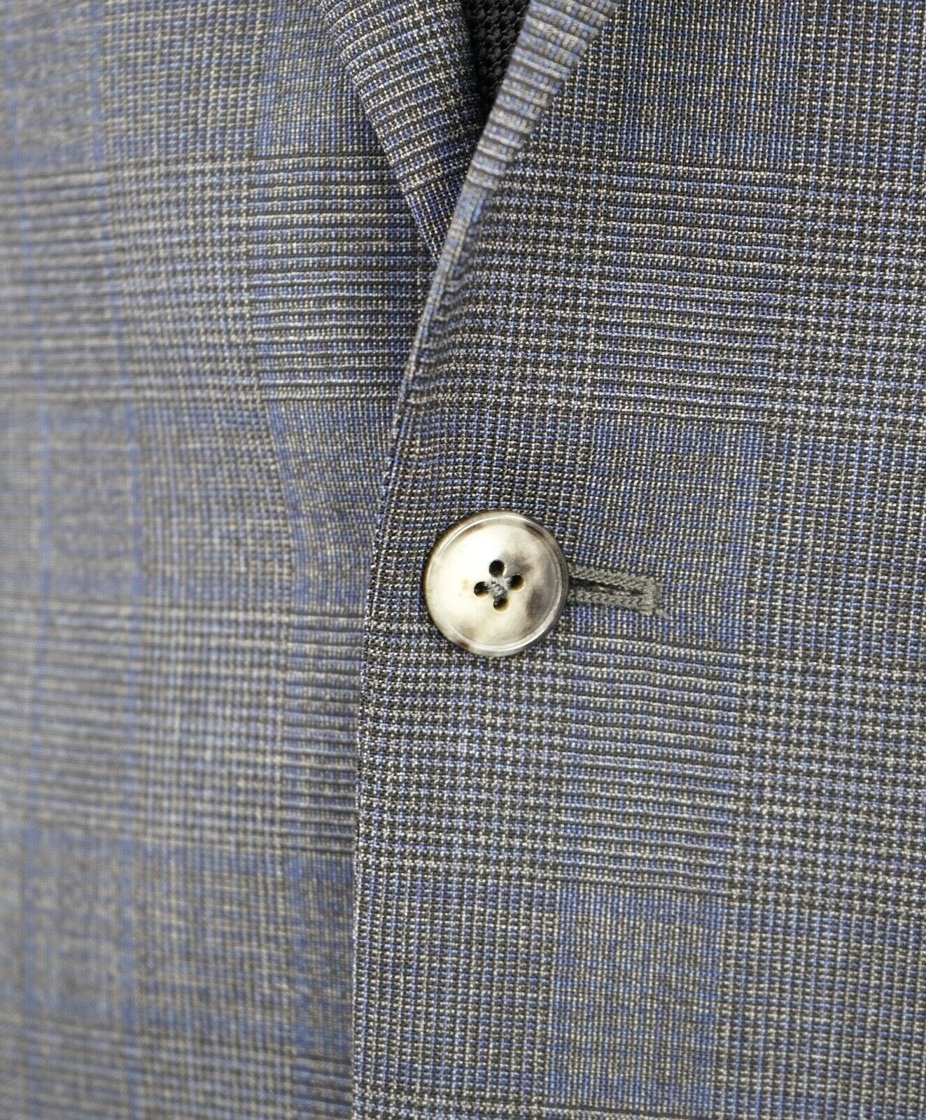 BOGLIOLI Milano - Prince of Wales Check Gray & Blue Suit - 50R