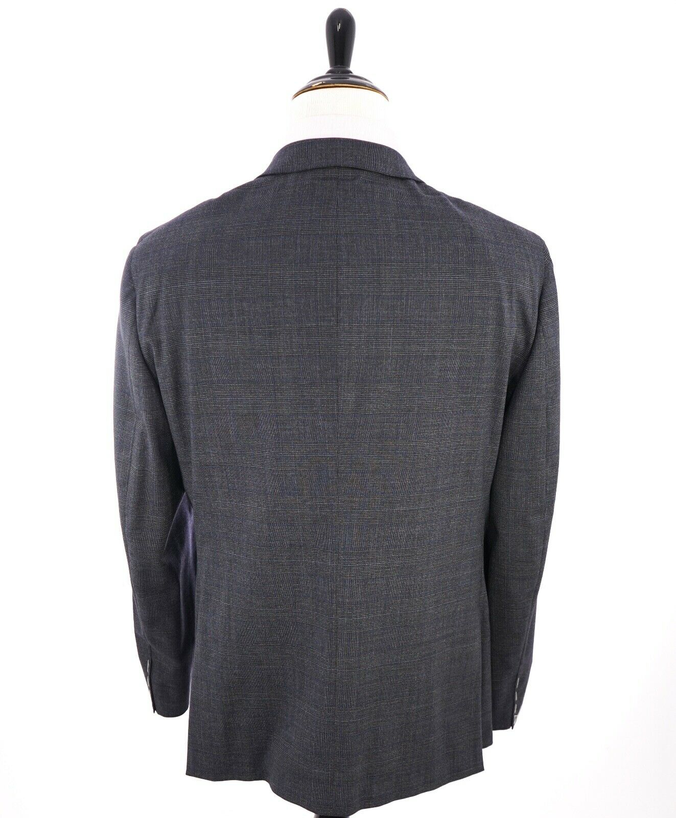 BOGLIOLI Milano - Prince of Wales Check Gray & Blue Suit - 50R