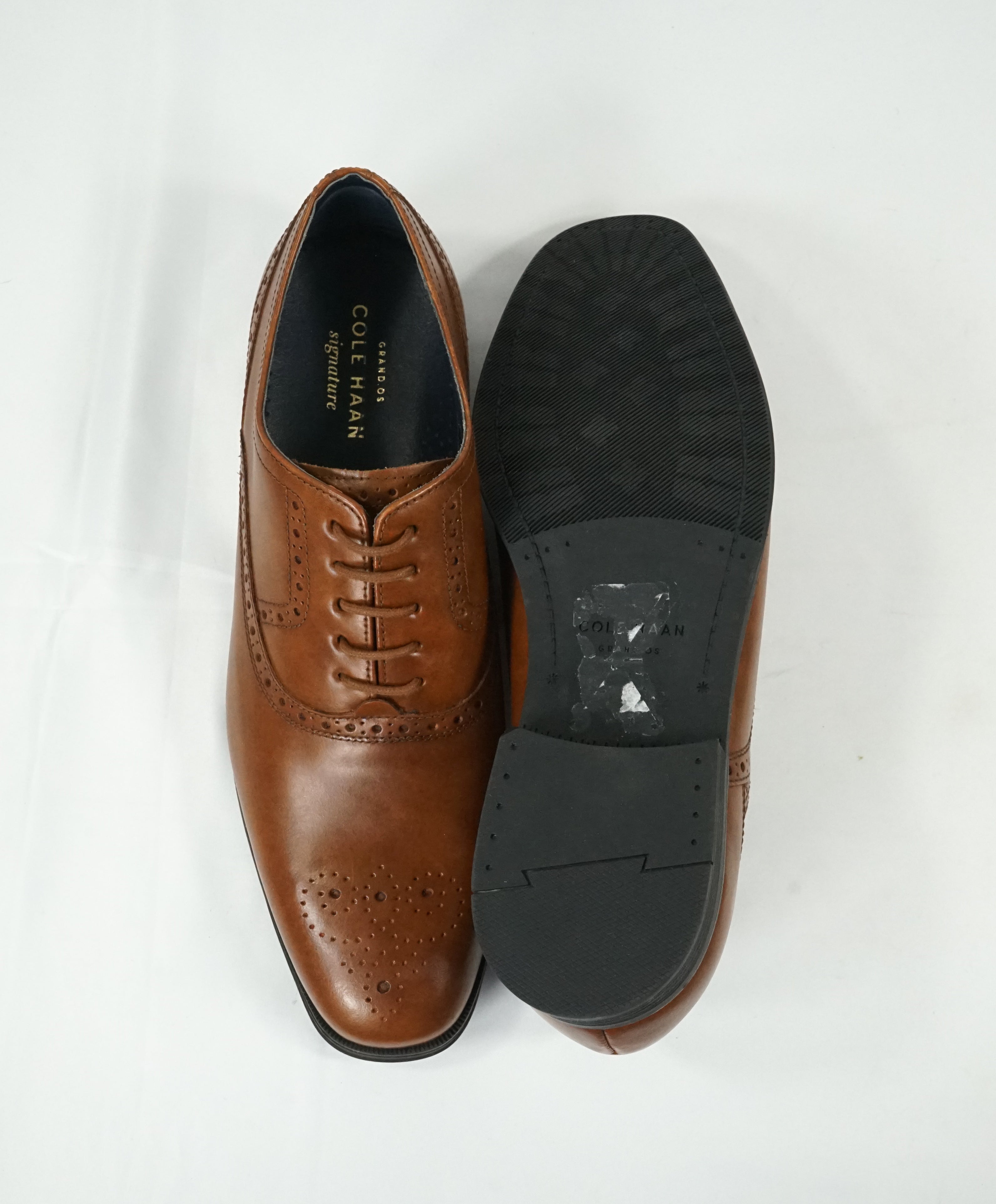 COLE HAAN - Grand OS Signature Brogue Oxfords - 9.5