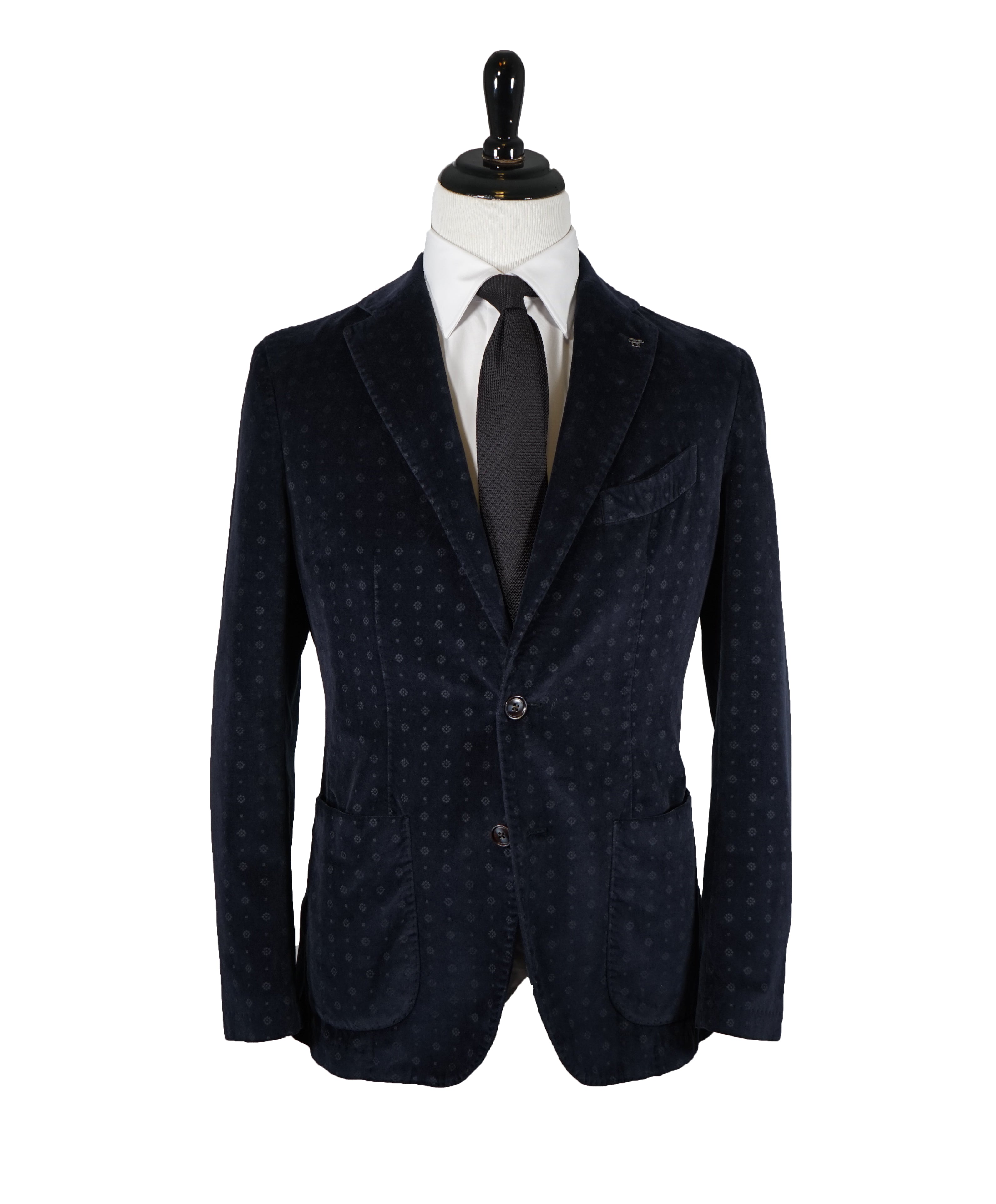 CANALI - Velvet Foulard Dinner/Smoking Jacket - 40R