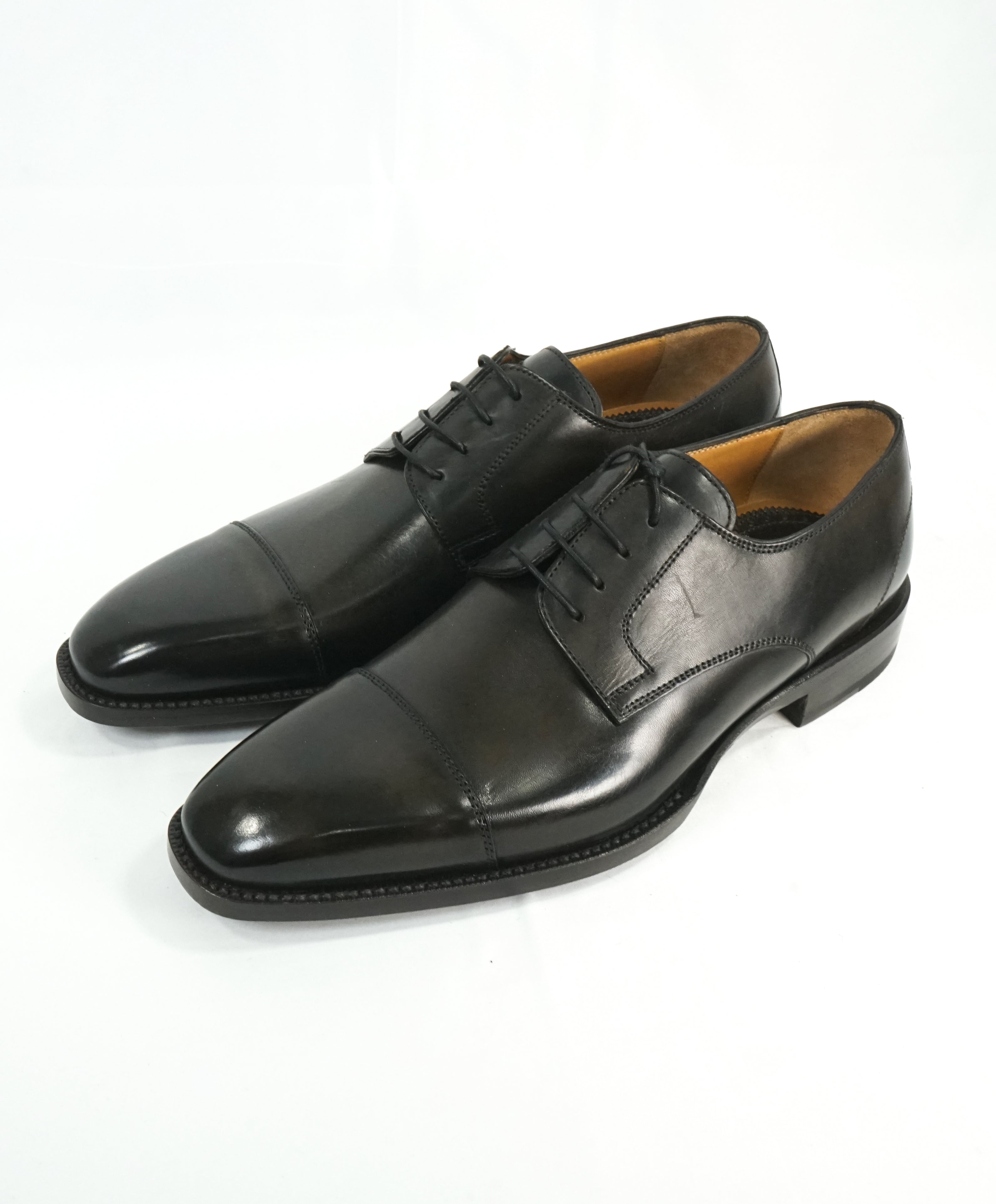 SCARPE DI BIANCO - Hand Constructed In Italy Cap Toe Premium Grade Oxfords   - 8.5