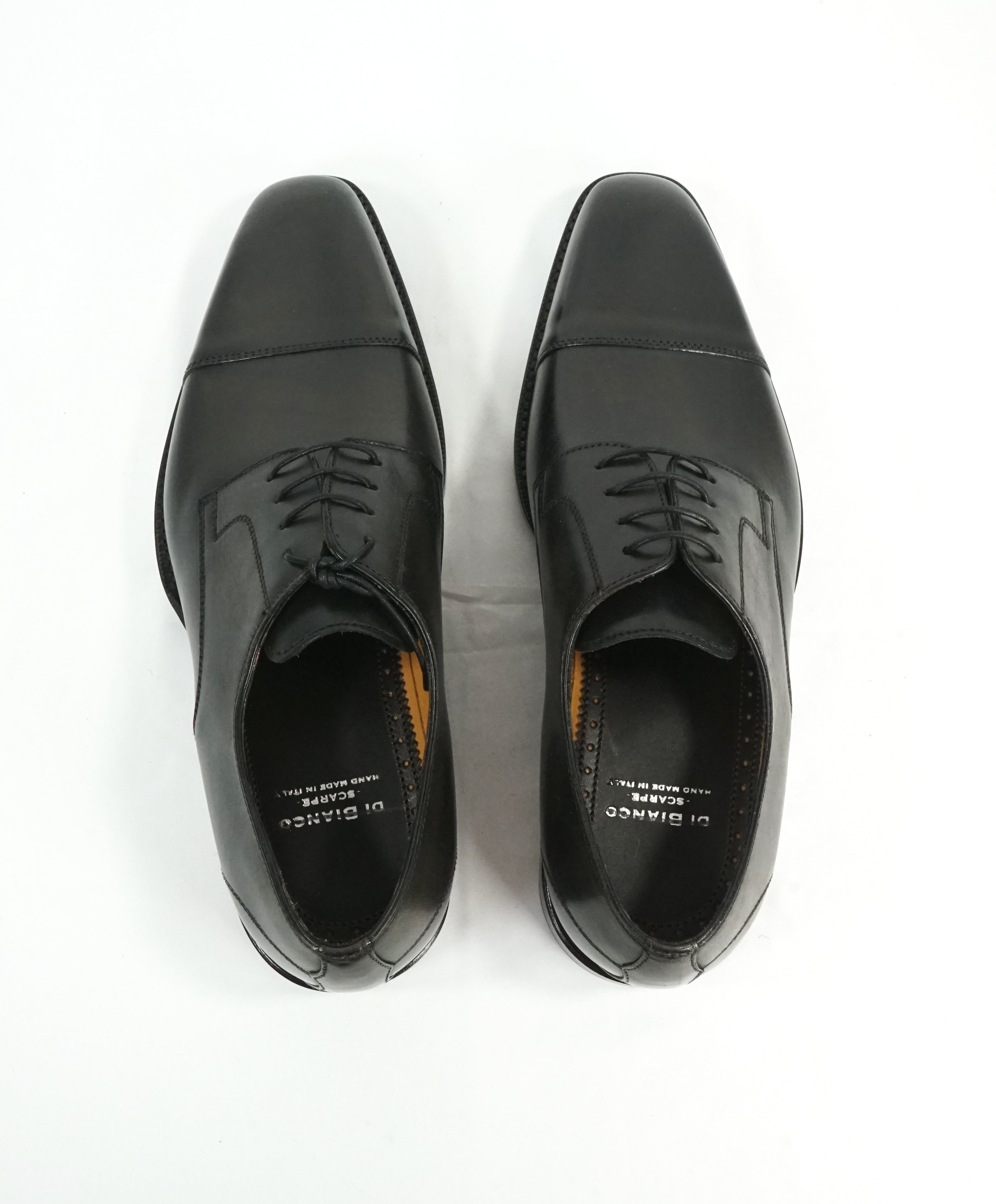 SCARPE DI BIANCO - Hand Constructed In Italy Cap Toe Premium Grade Oxfords   - 8.5