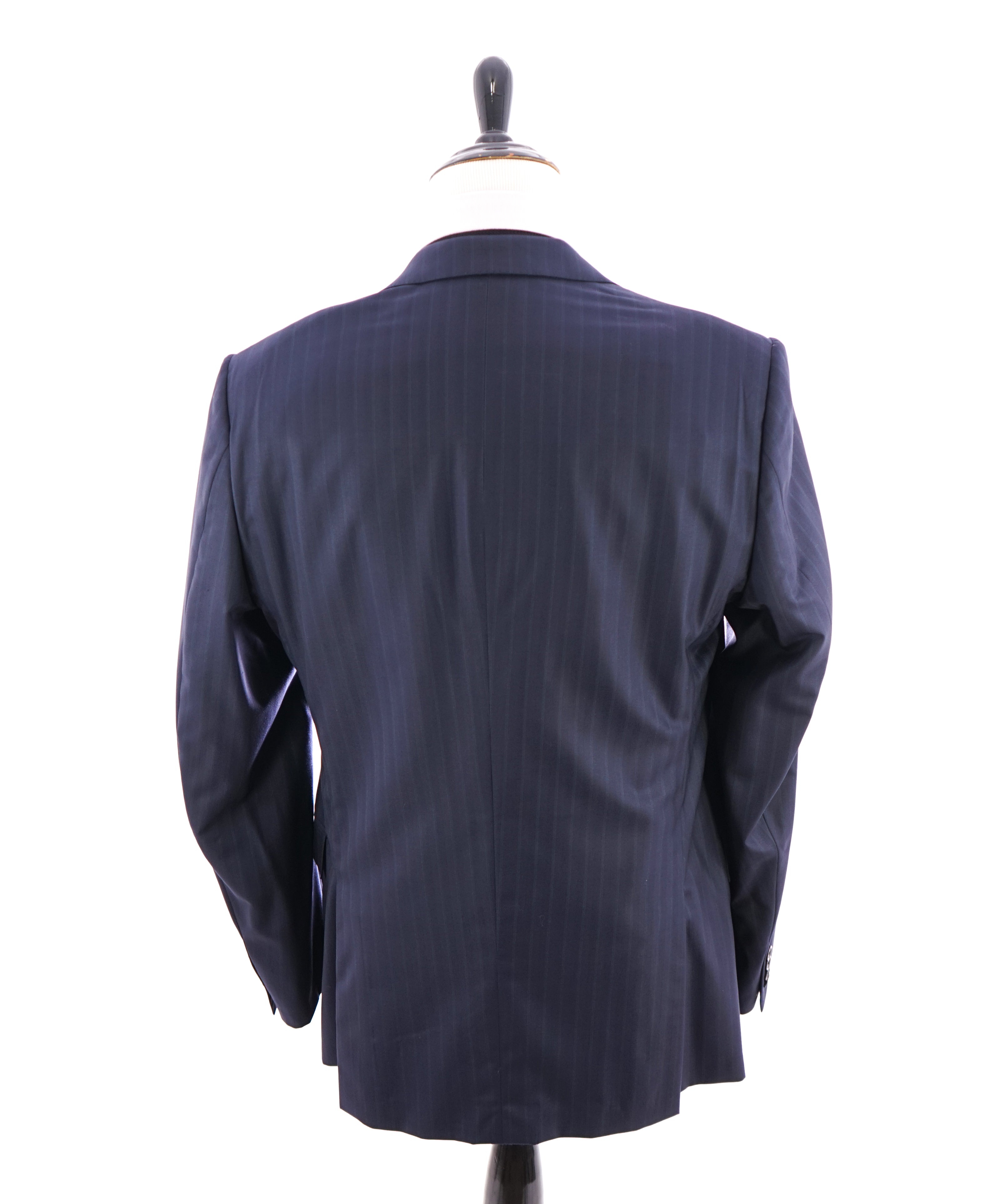 ERMENEGILDO ZEGNA -"15 MILMIL 15" Notch Lapel Premium Blue Power Suit - 46L