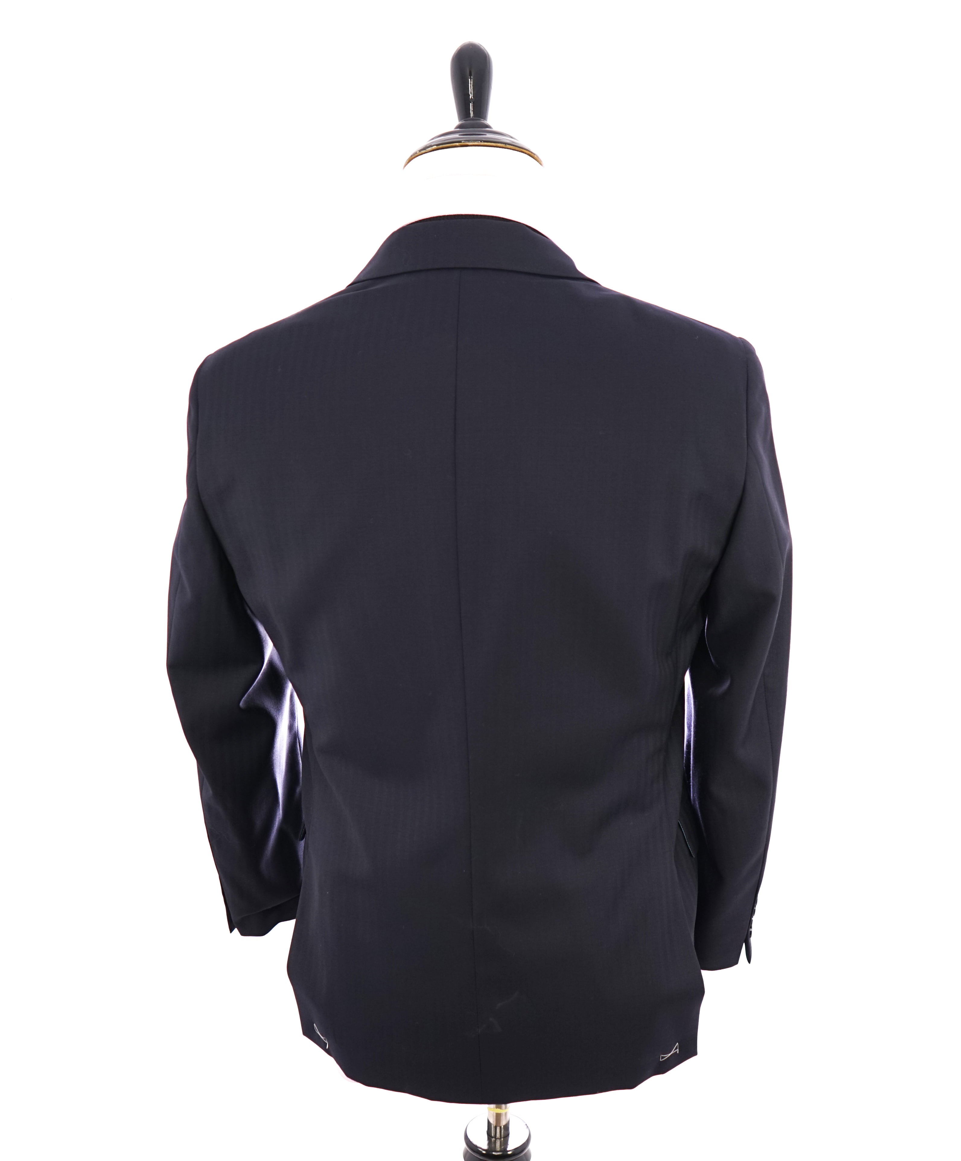 HICKEY FREEMAN - Classic Navy Herringbone Blazer "Milburn ii" - 38S