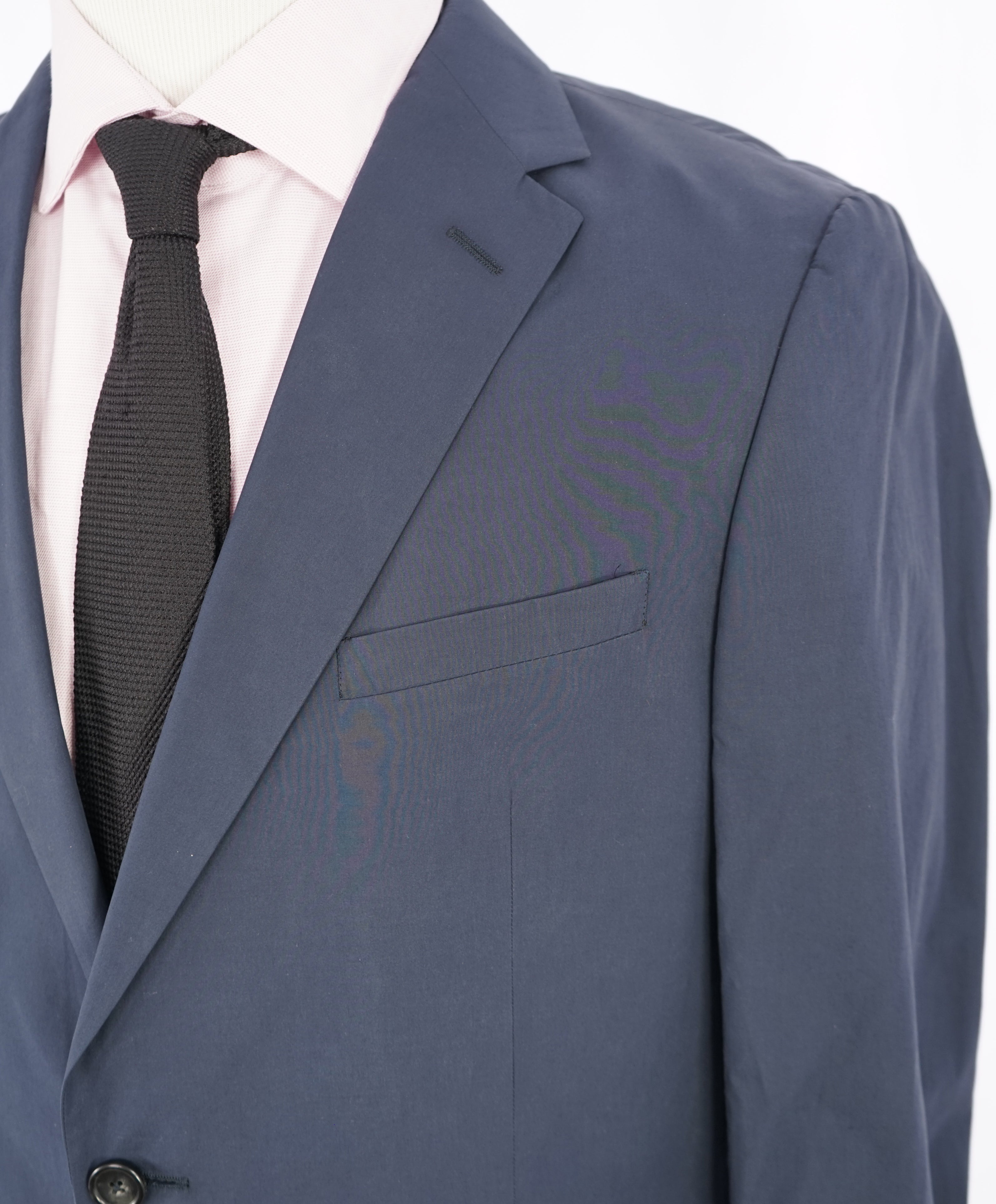 Z ZEGNA - Pastel Blue Light Cotton Drop 8 Suit - 42R