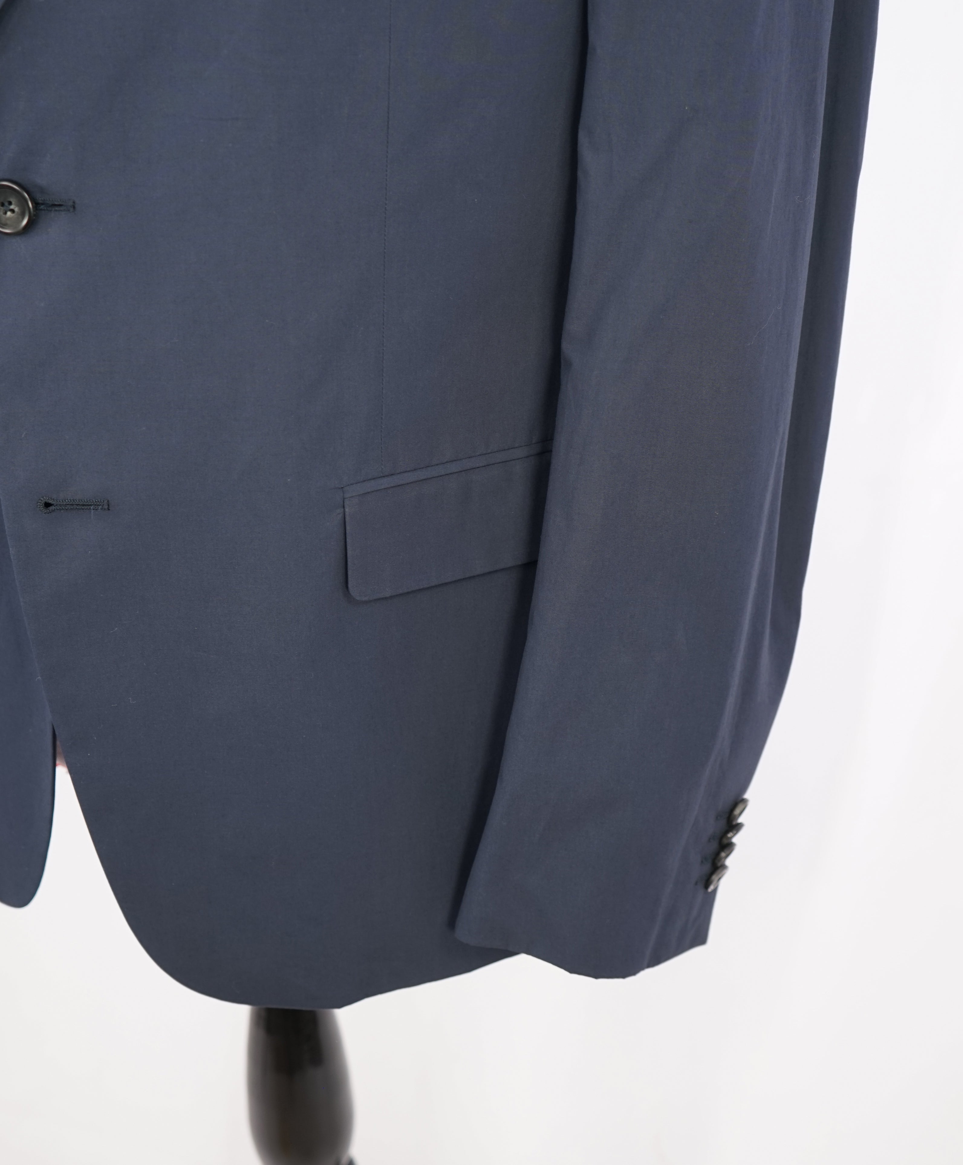 Z ZEGNA - Pastel Blue Light Cotton Drop 8 Suit - 42R