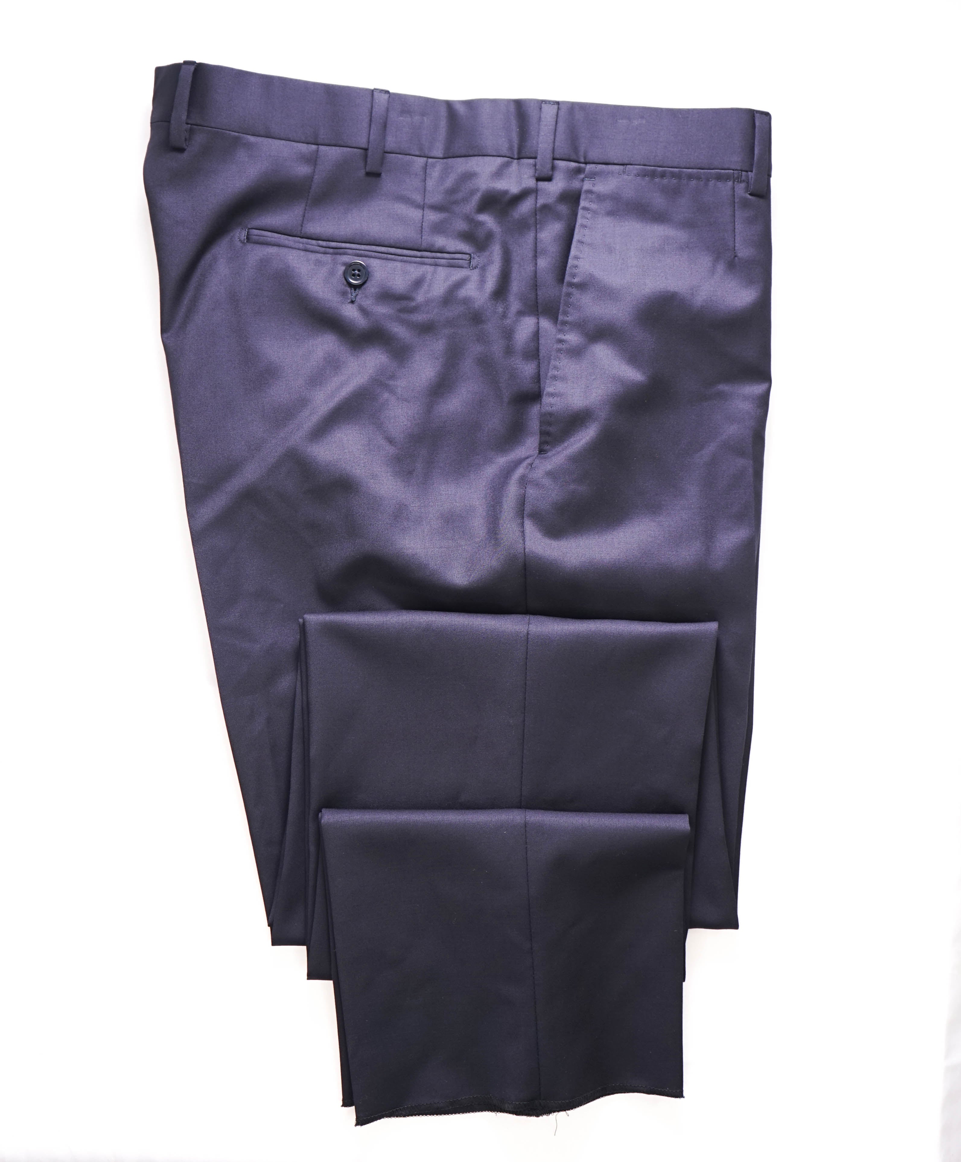 ERMENEGILDO ZEGNA - "MICNVY" Navy Blue Premium Dress Pants - 36W (52EU)