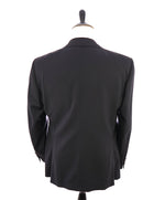 RALPH LAUREN BLACK LABEL - Crest Silver Button Navy Blazer - 46R