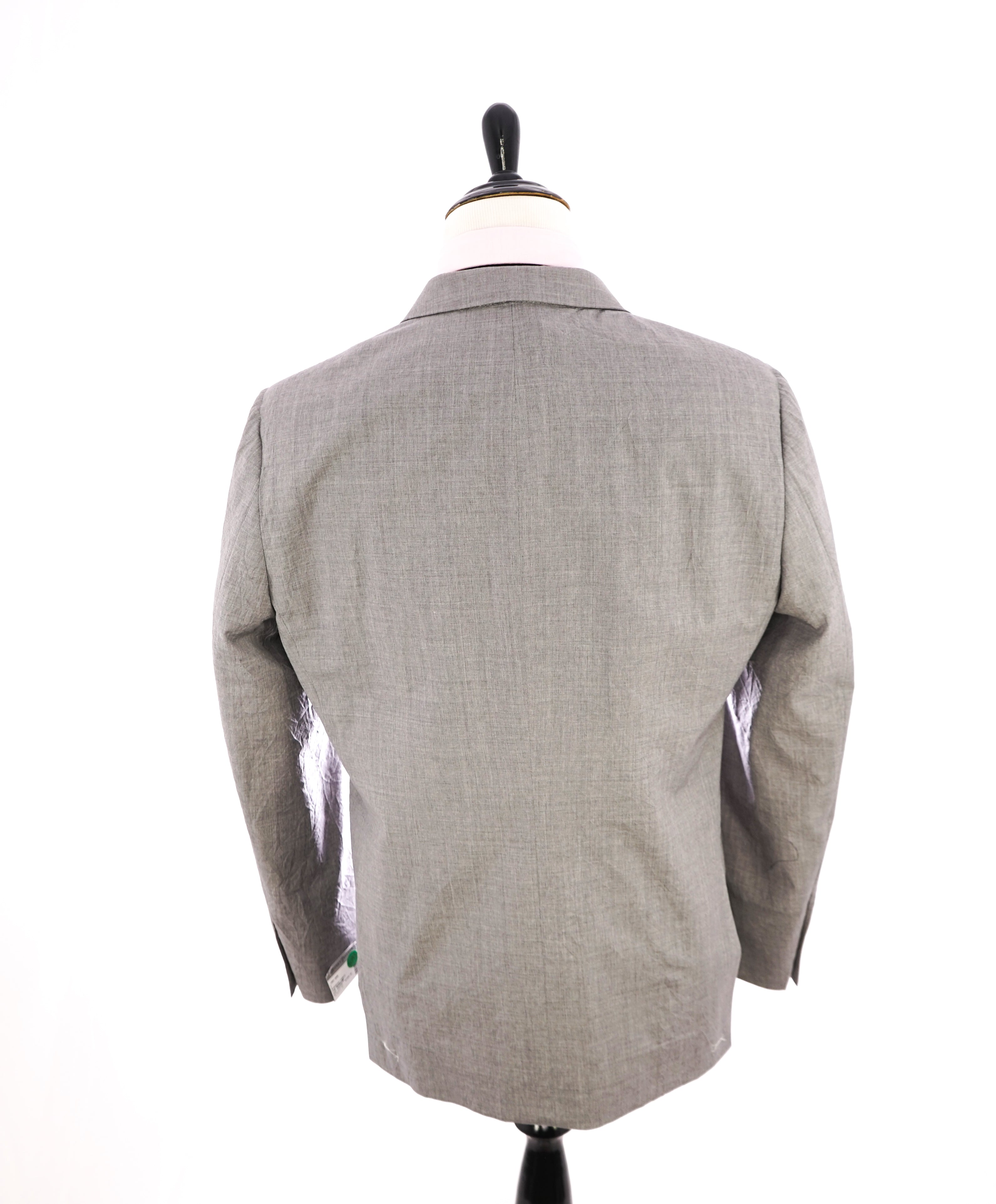 HICKEY FREEMAN - Gray "Light Weight" Distressed Casual Style Wool Blazer - 44R