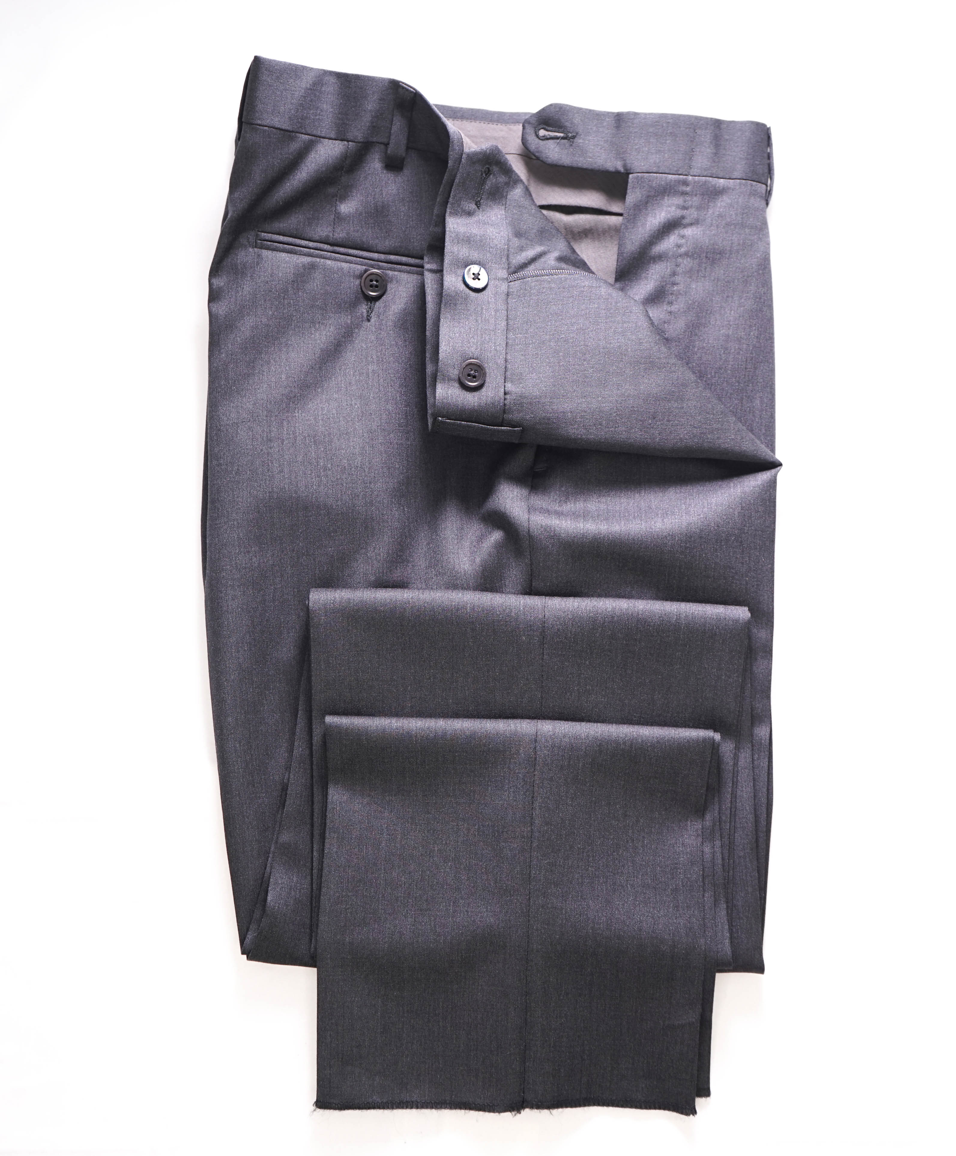 ERMENEGILDO ZEGNA - "MICCHA MILA" Gray Premium Dress Pants - 34W (50EU)