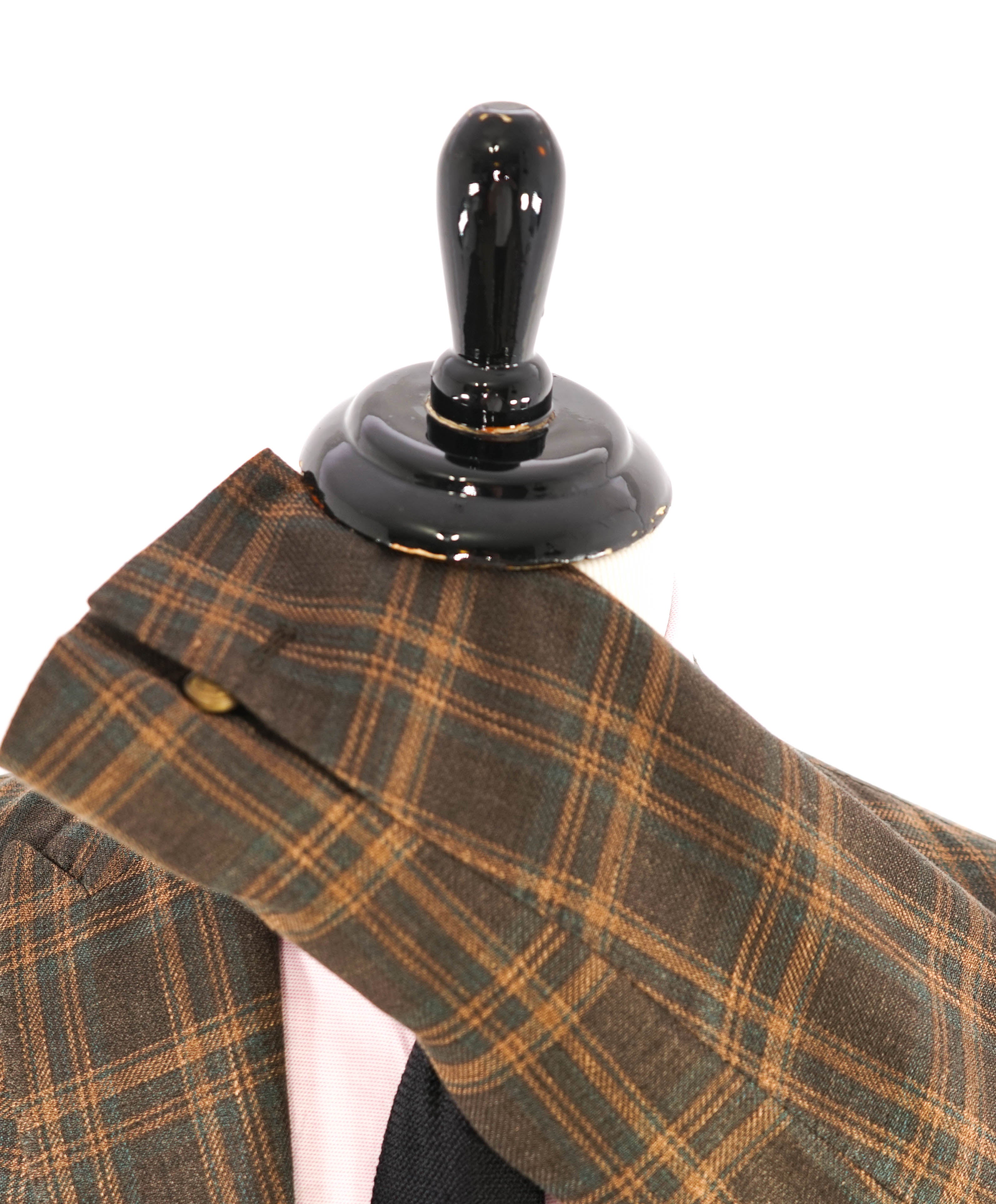 ELEVENTY - *PLATINUM LINE* Wool/Silk/Linen Plaid Check Blazer - 40 US (50EU)