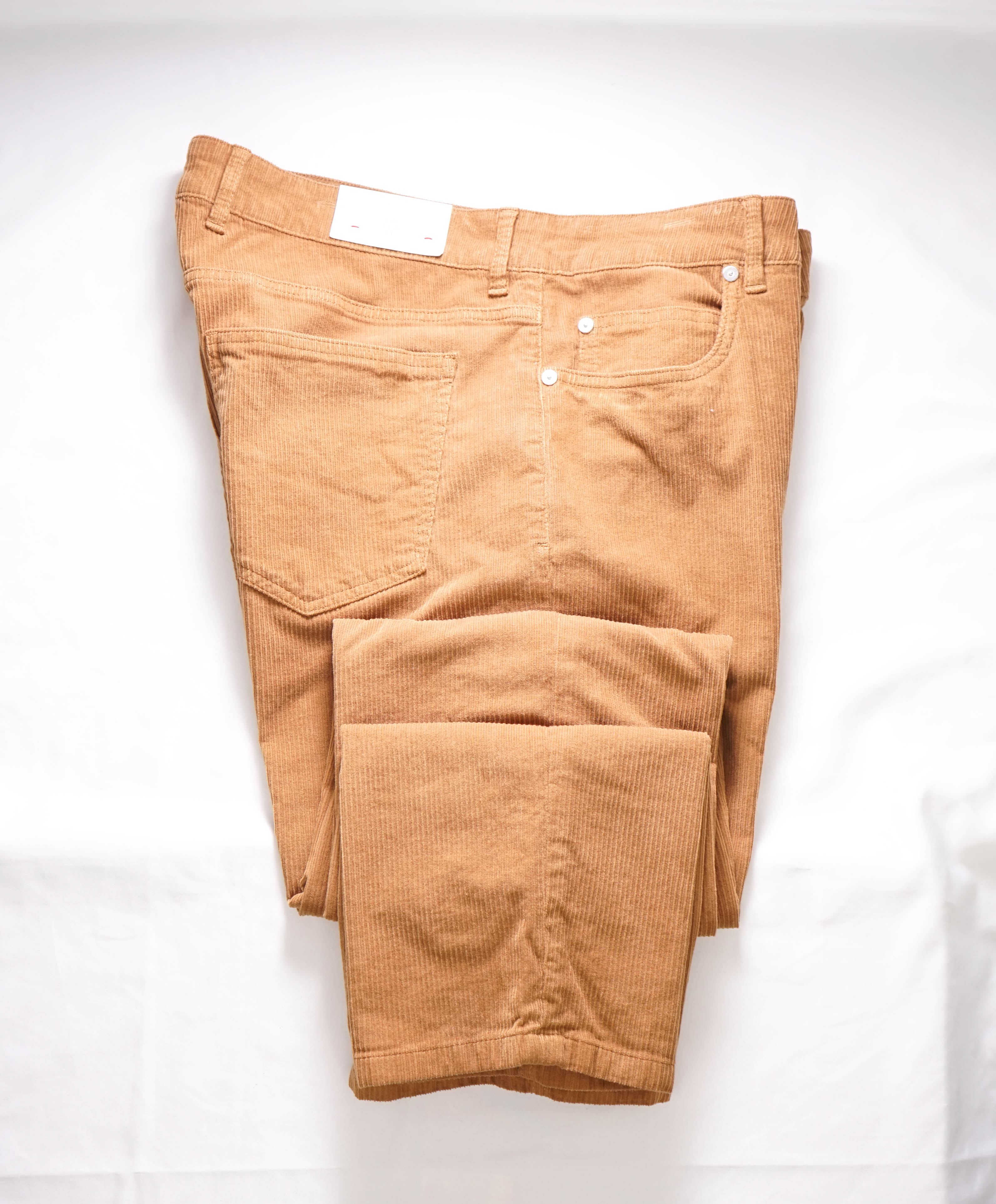 ELEVENTY - Cotton Camel 5-Pocket Patch Pocket Corduroy Pants- 36W