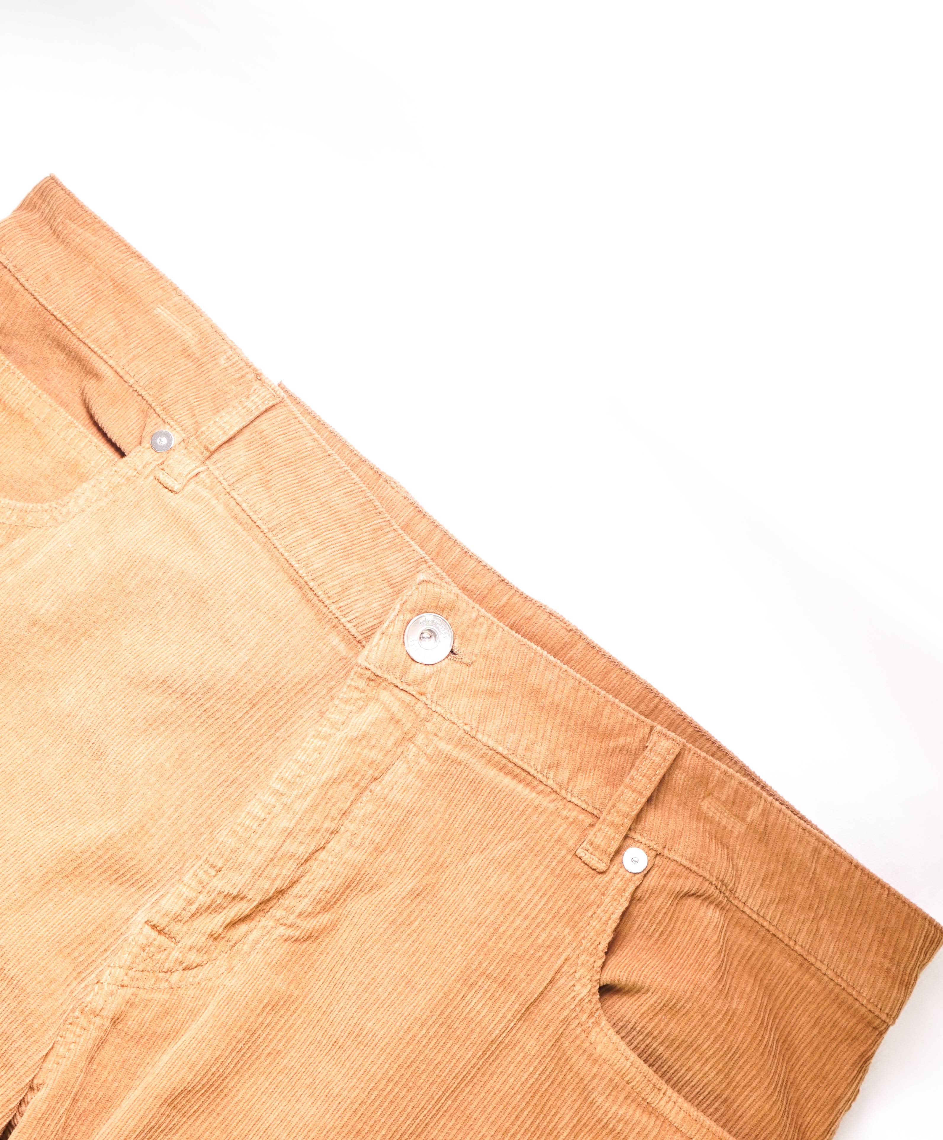 ELEVENTY - Cotton Camel 5-Pocket Patch Pocket Corduroy Pants- 36W