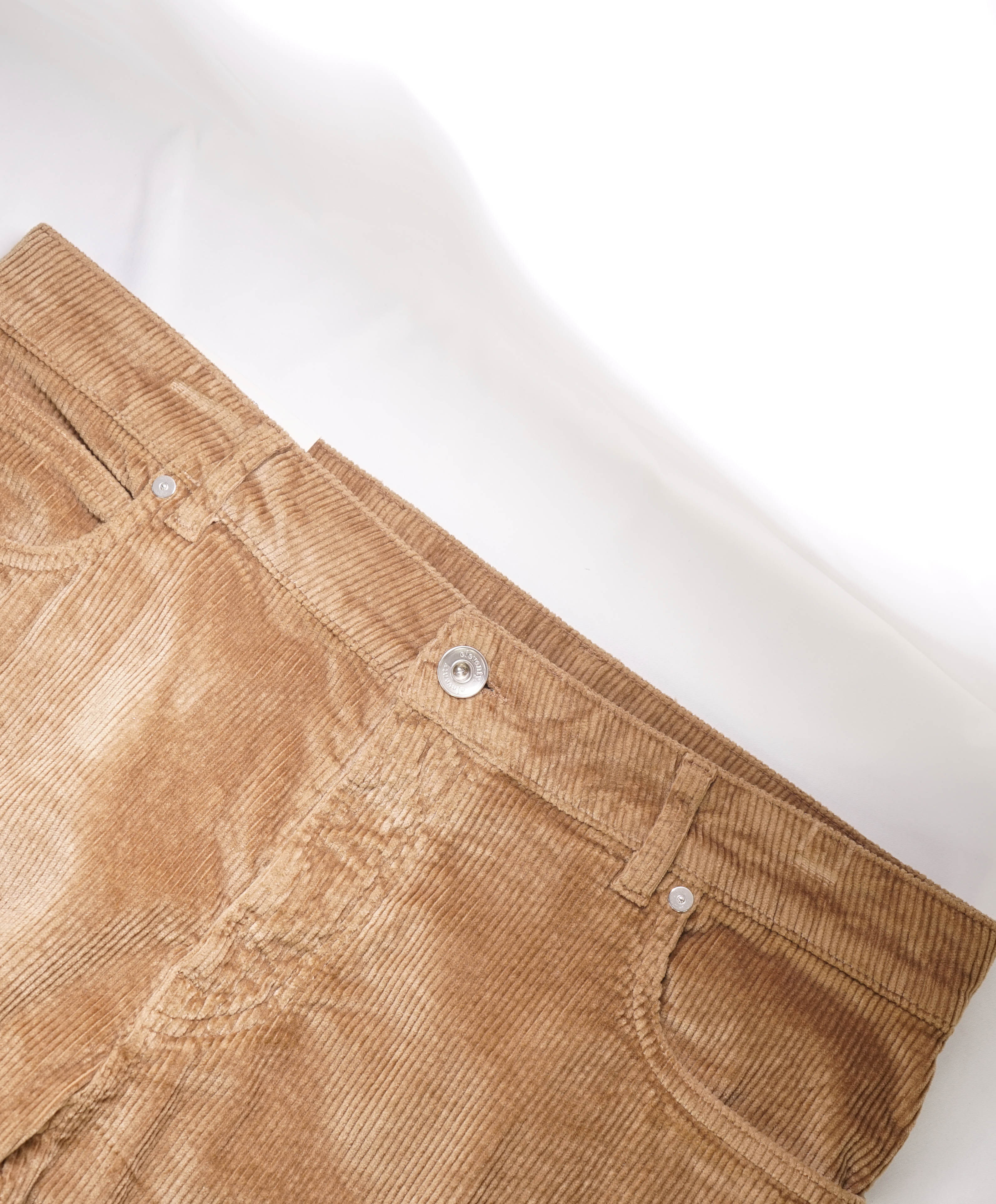 ELEVENTY - Cotton Camel 5-Pocket Patch Pocket Corduroy Pants- 36W