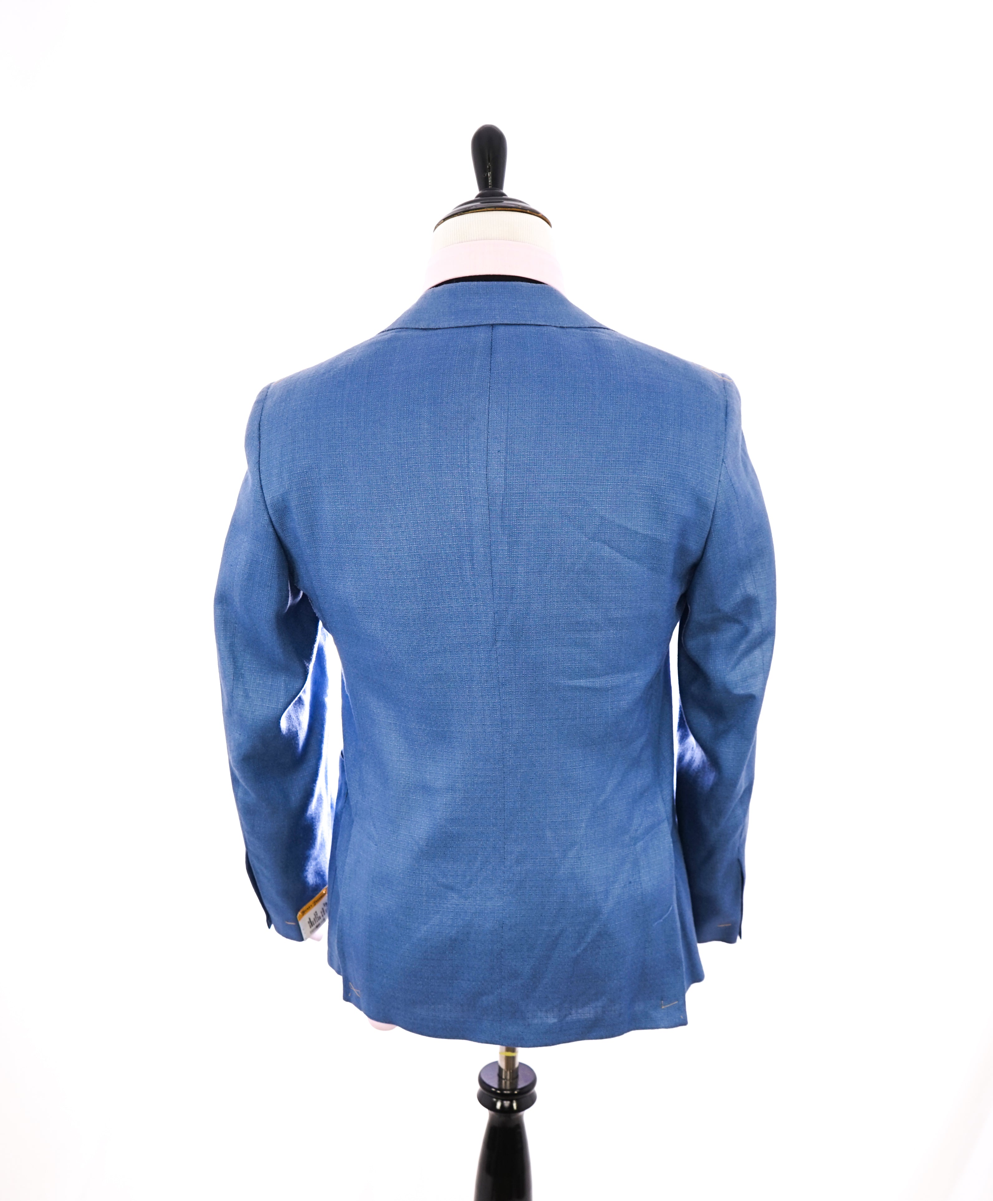 HICKEY FREEMAN - *PURE SILK* Baby Blue "WEIGHTLESS" Collection Blazer - 40R