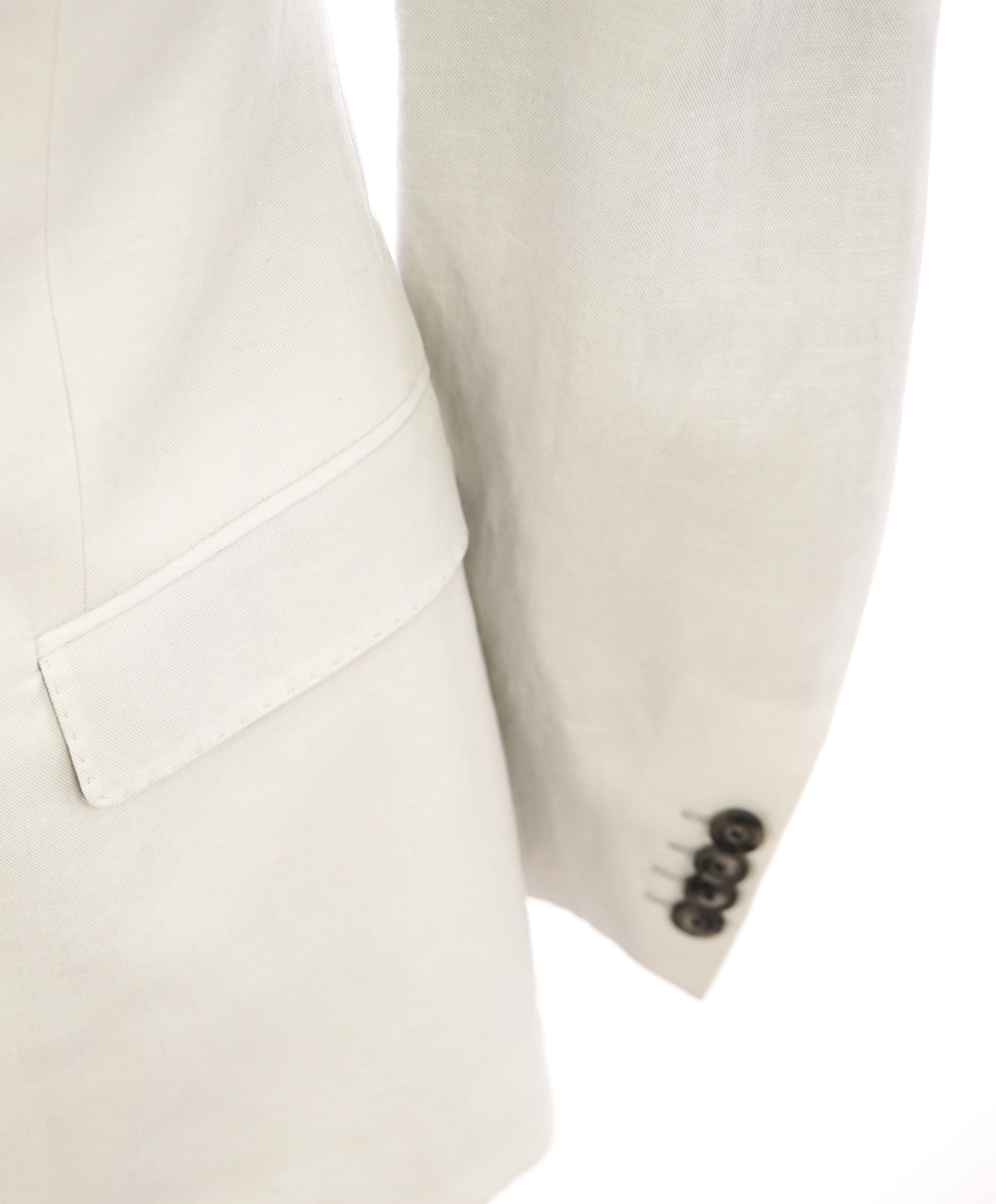 EMPORIO ARMANI- "G Line" Cream White LINEN BLEND Jacket Blazer - 38R