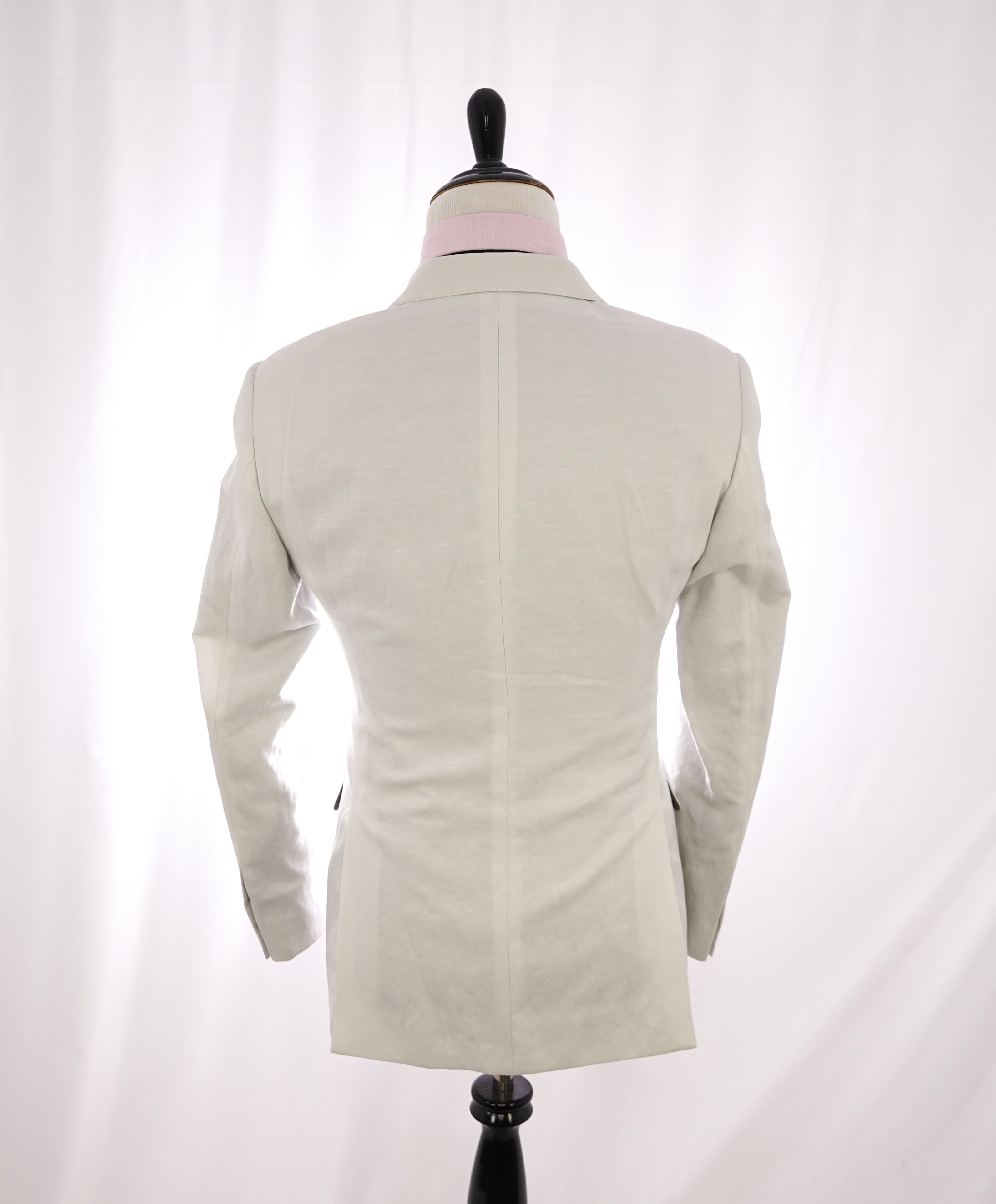 EMPORIO ARMANI- "G Line" Cream White LINEN BLEND Jacket Blazer - 38R