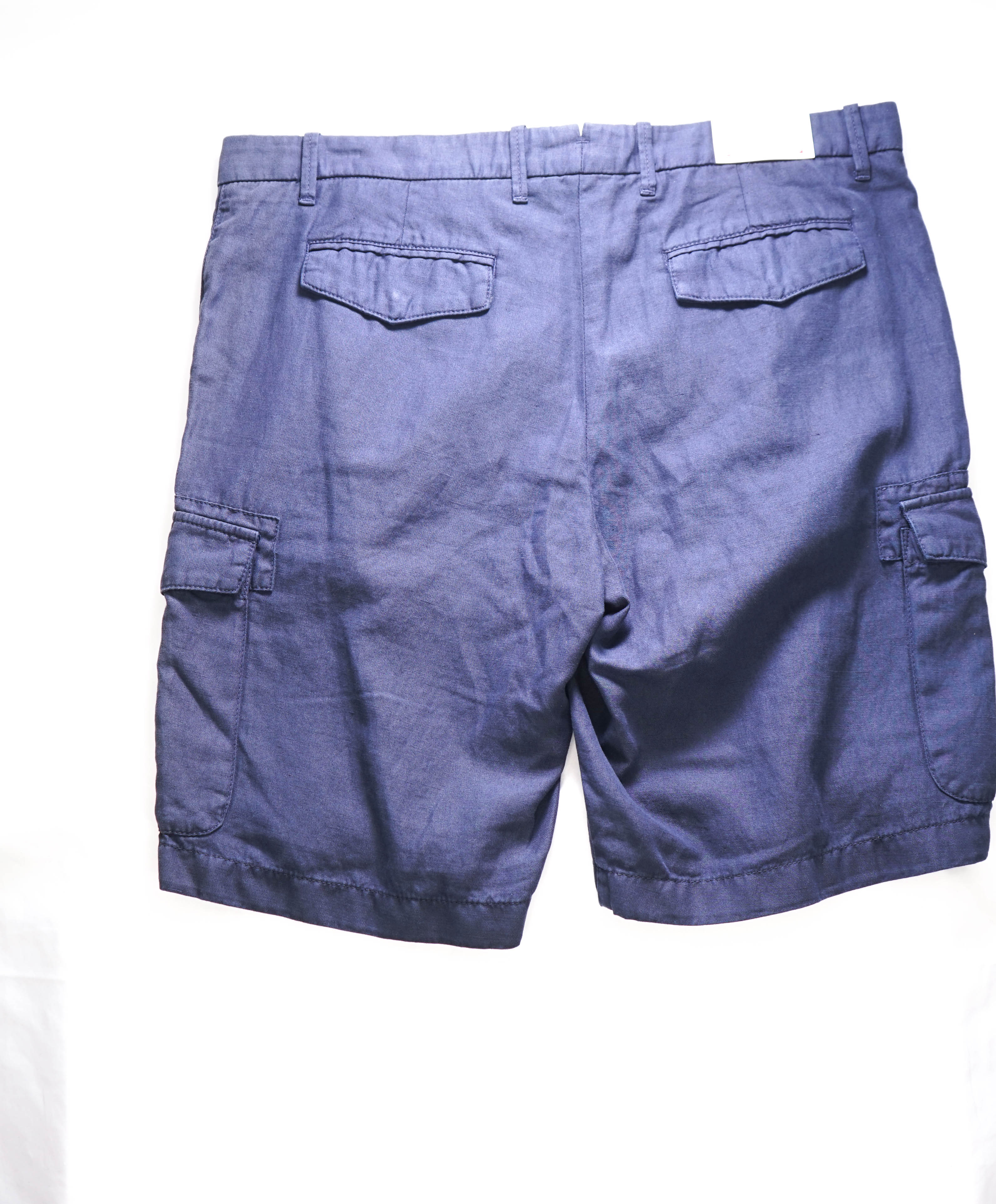 ELEVENTY - LINEN / COTTON Cargo Chino Shorts Pants  - 38W