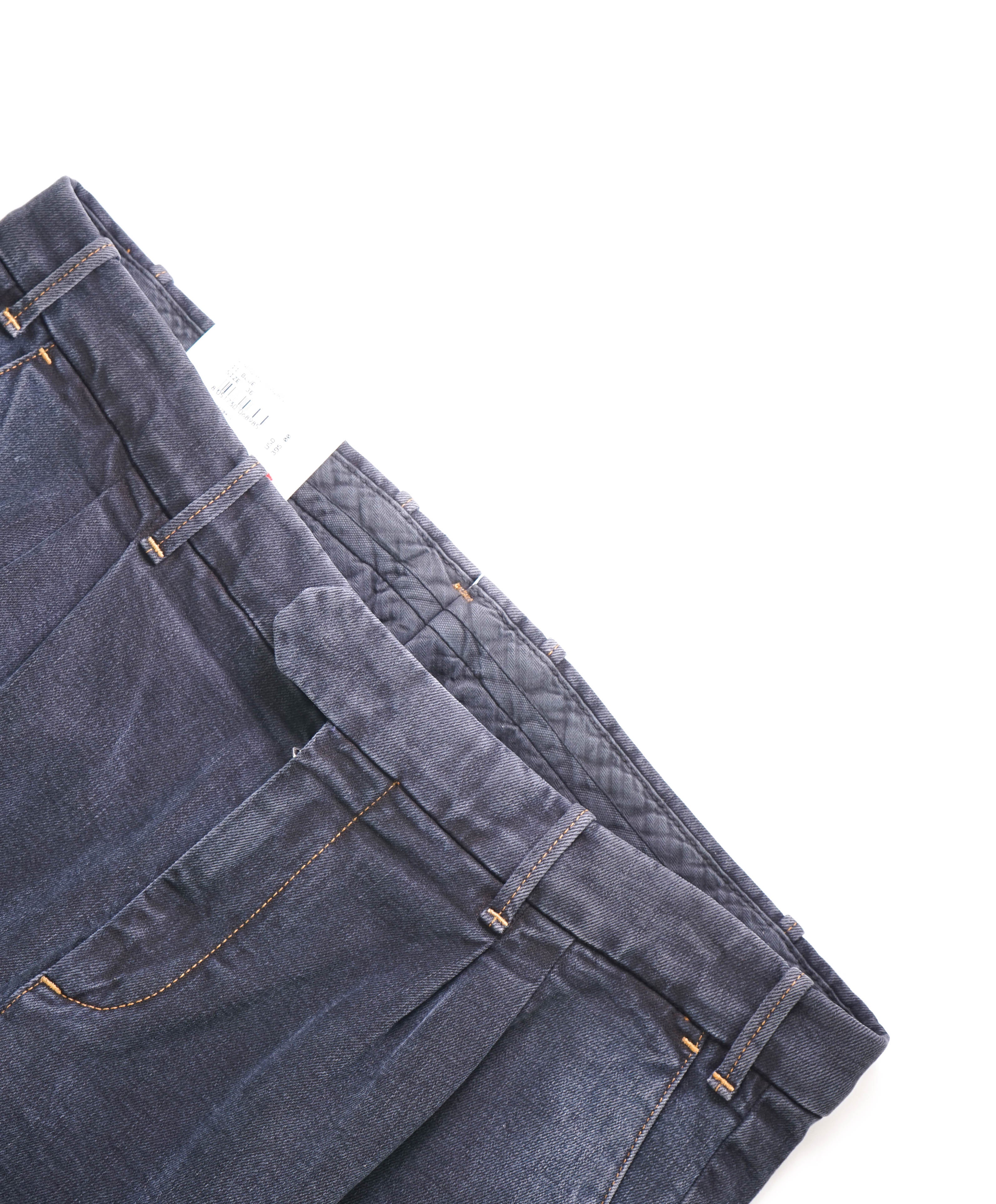 ELEVENTY - Slim Blue Denim *DRESS PANT STYLE JEANS* - 36W