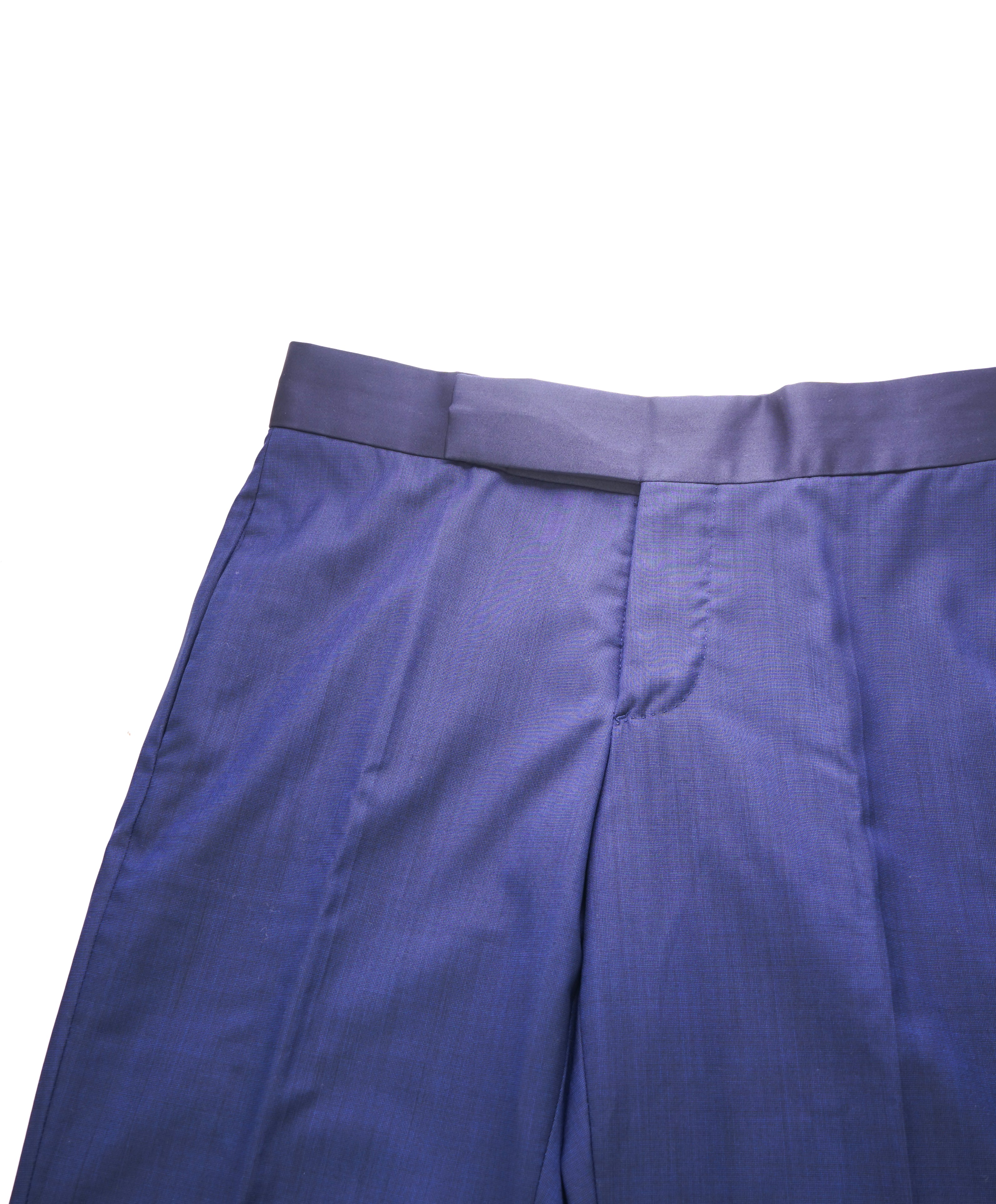 ARMANI COLLEZIONI - Bold Blue Tux Dinner Flat Front Dress Pants - 31W