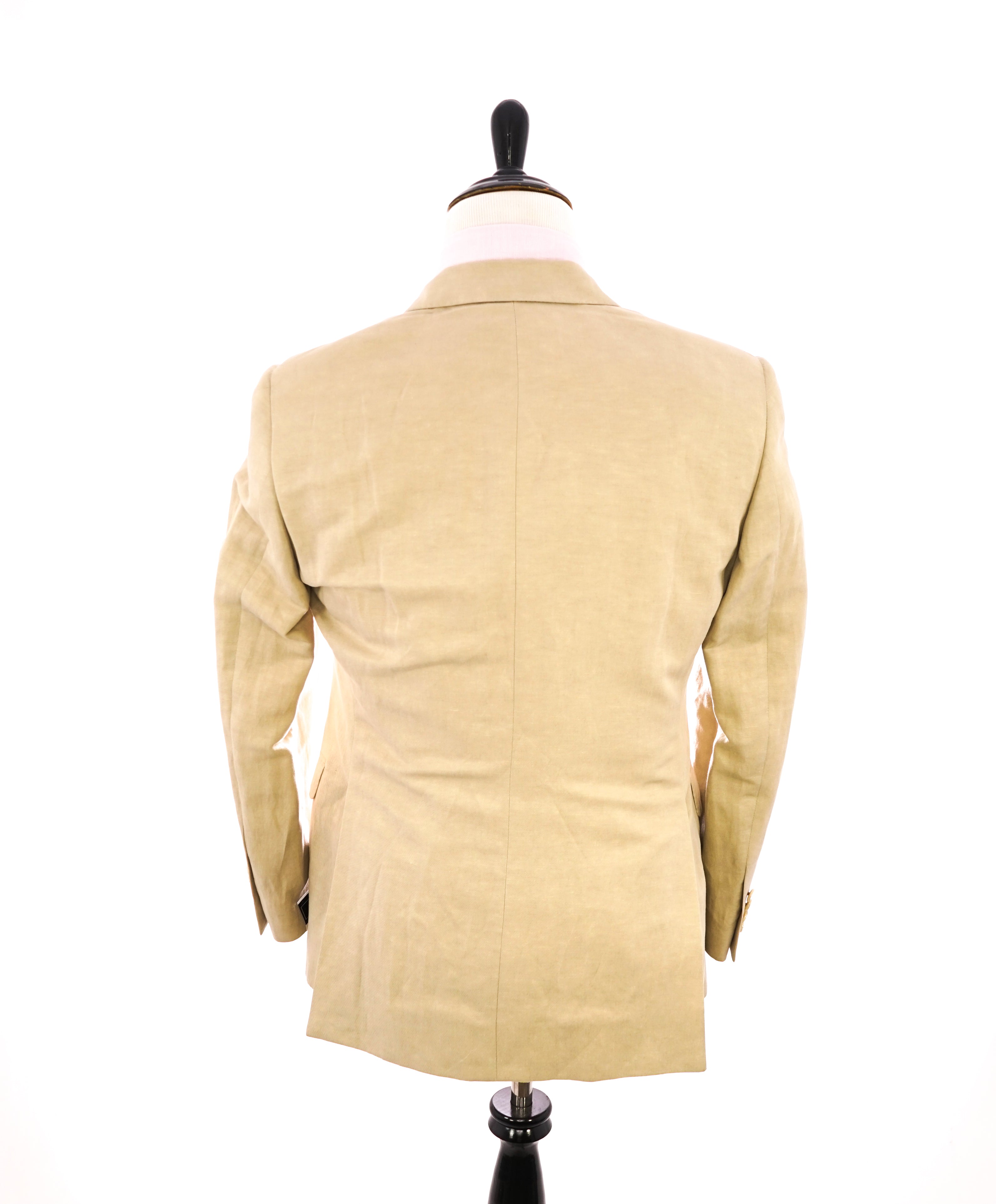 SAMUELSOHN - Light Beige Linen & Silk Blend Premium Grade Blazer - 38R