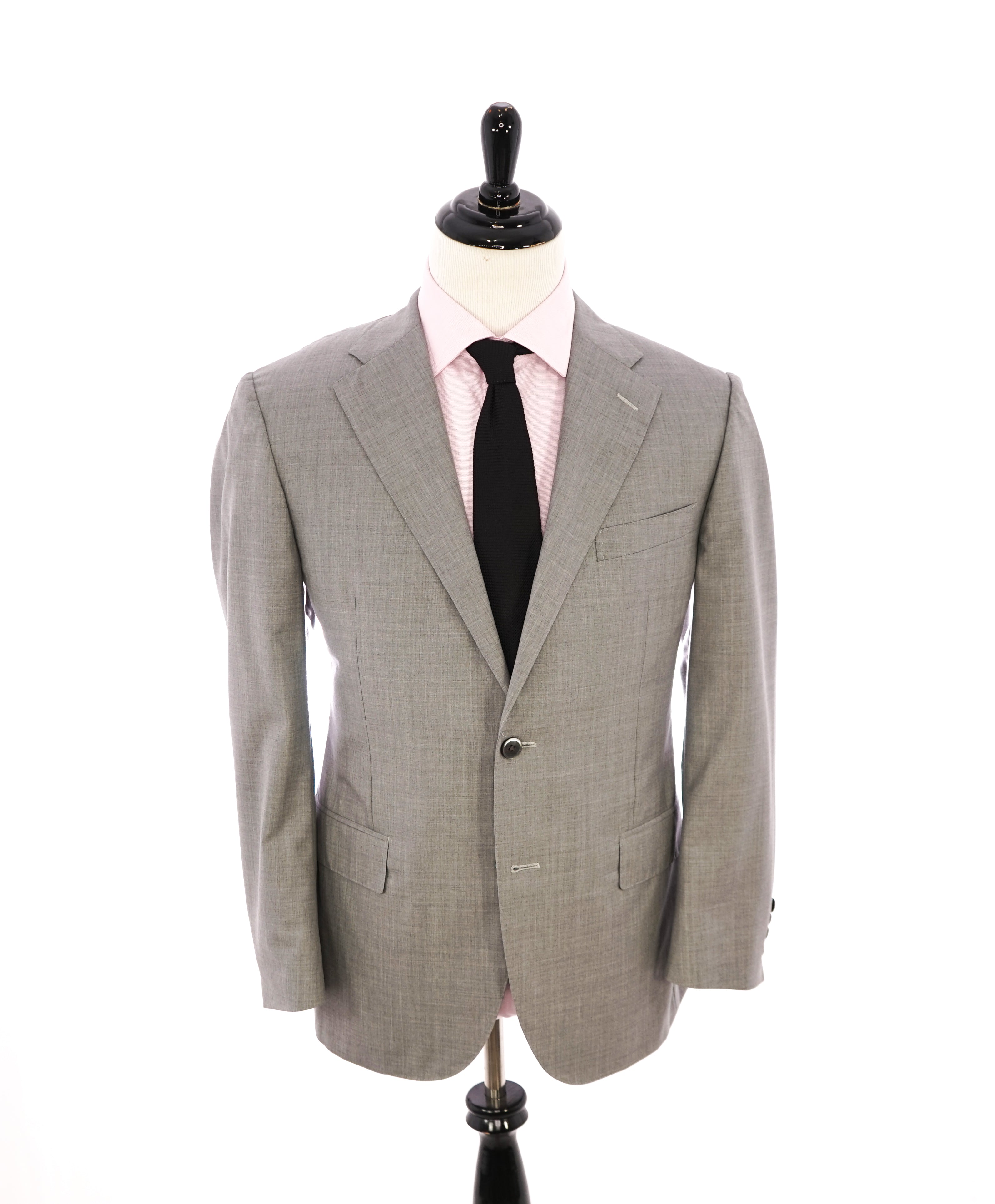 CORNELIANI - Gray MOP Buttons Blazer 15,75 Microns Super Fine Wool- 42R