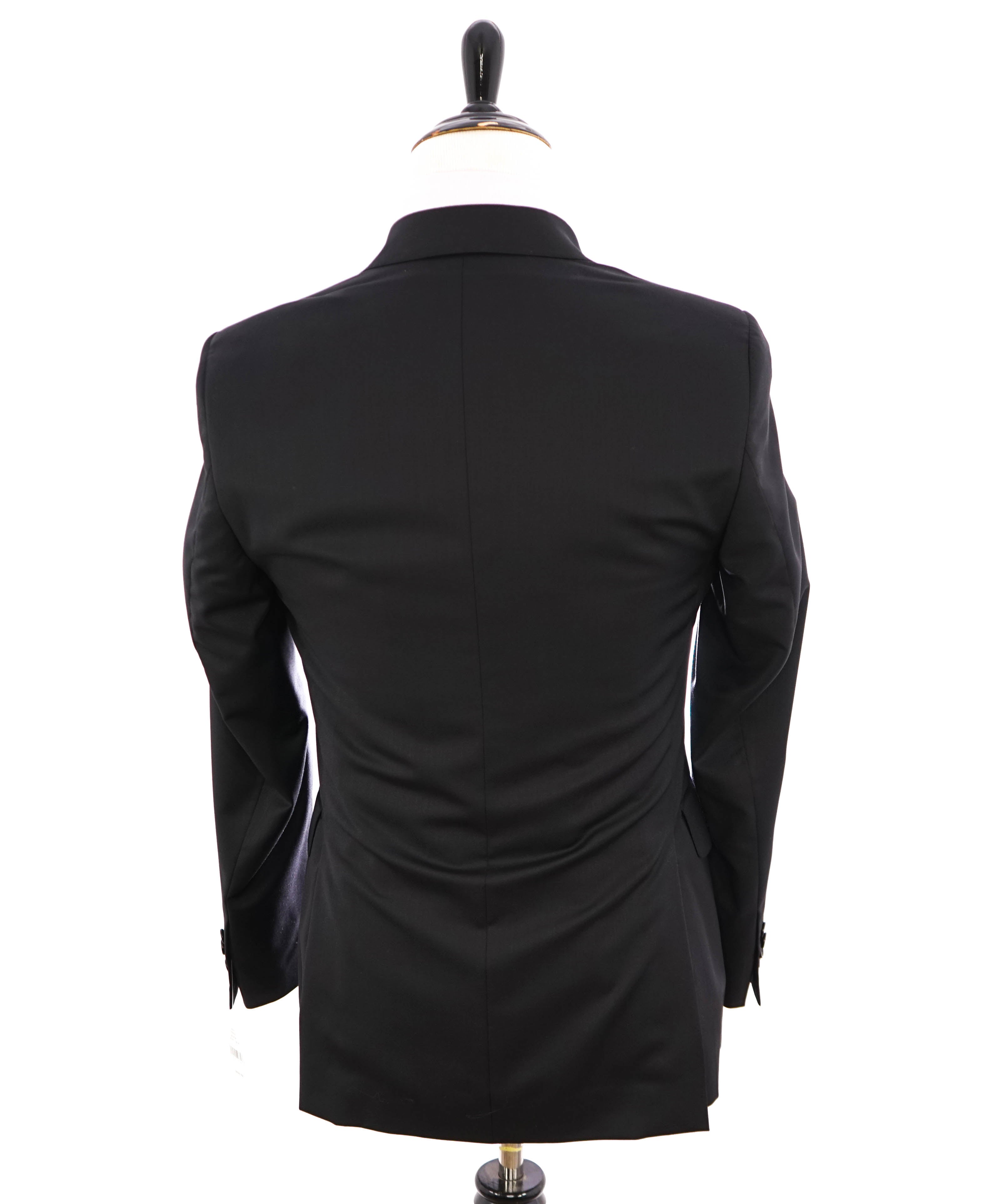 ERMENEGILDO ZEGNA - By SAKS FIFTH AVENUE SILK BLEND "Slim" Black Suit - 36R