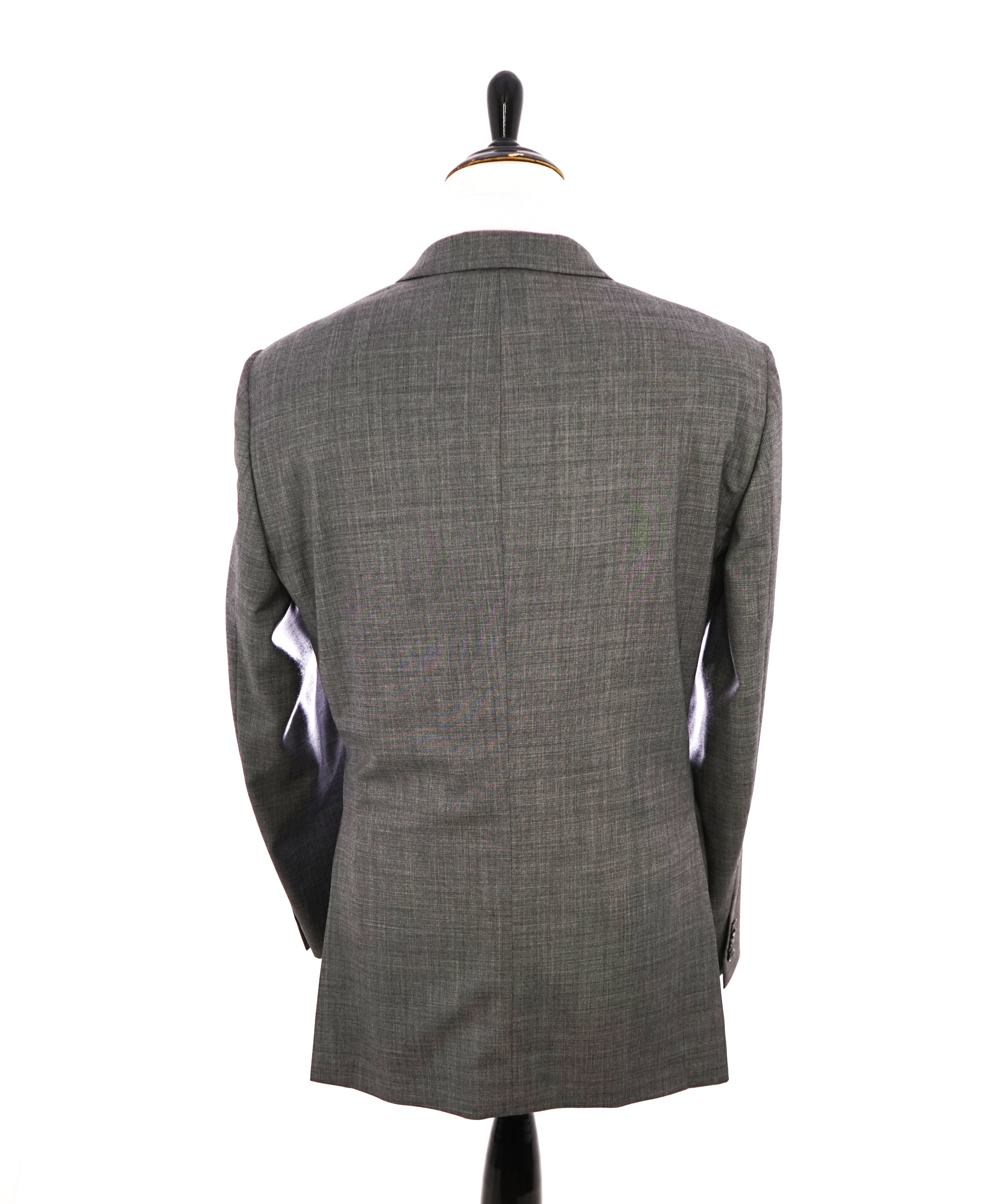 SAMUELSOHN - "SB Yardley" Super 130’s Solid Gray Premium Suit - 46L