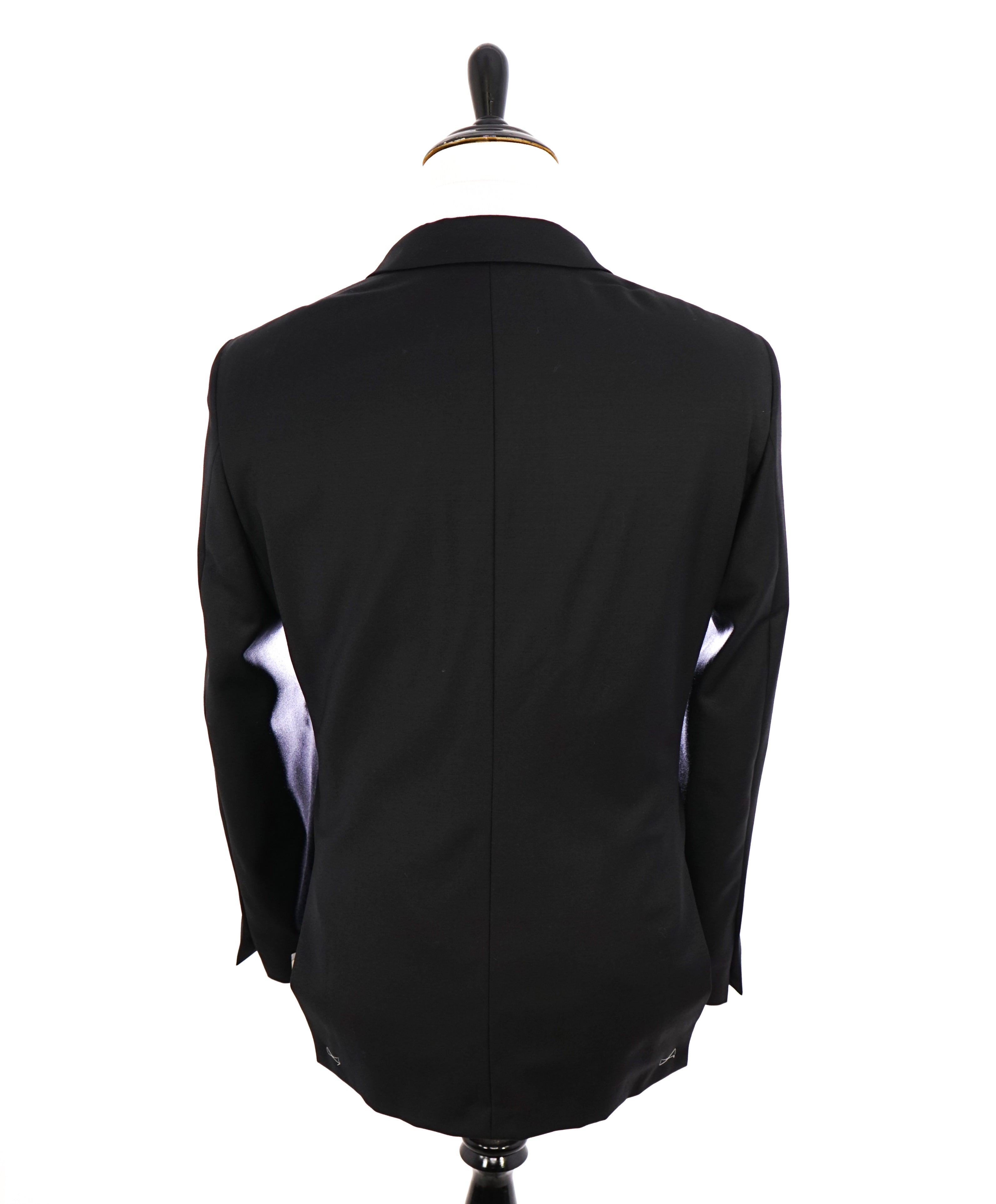 HICKEY FREEMAN - USA Black Peak Lapel Tuxedo BLAZER JACKET NO PANTS - 42R