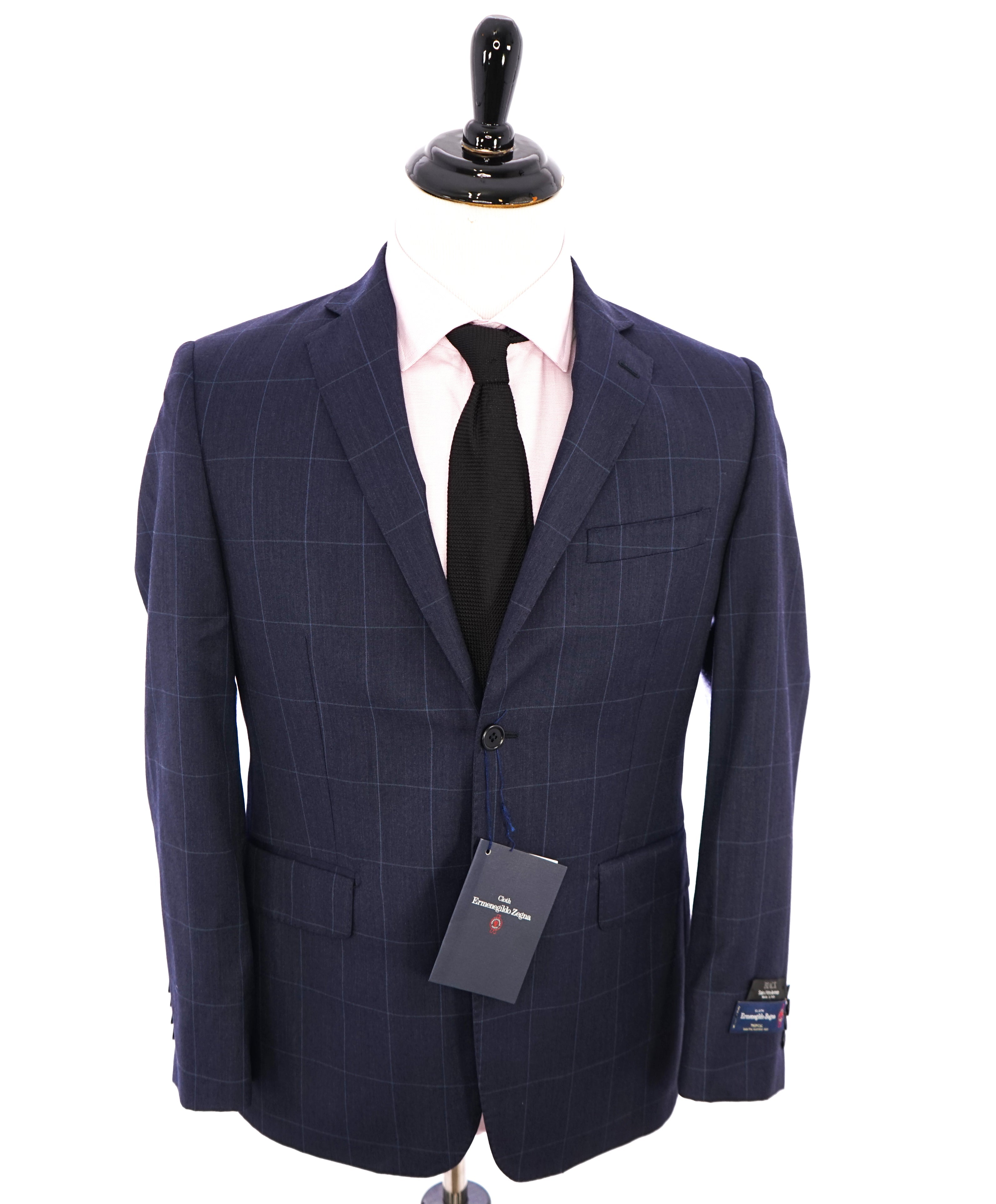 ERMENEGILDO ZEGNA - By SAKS FIFTH AVENUE "Tropical Light Wool" Suit - 38S