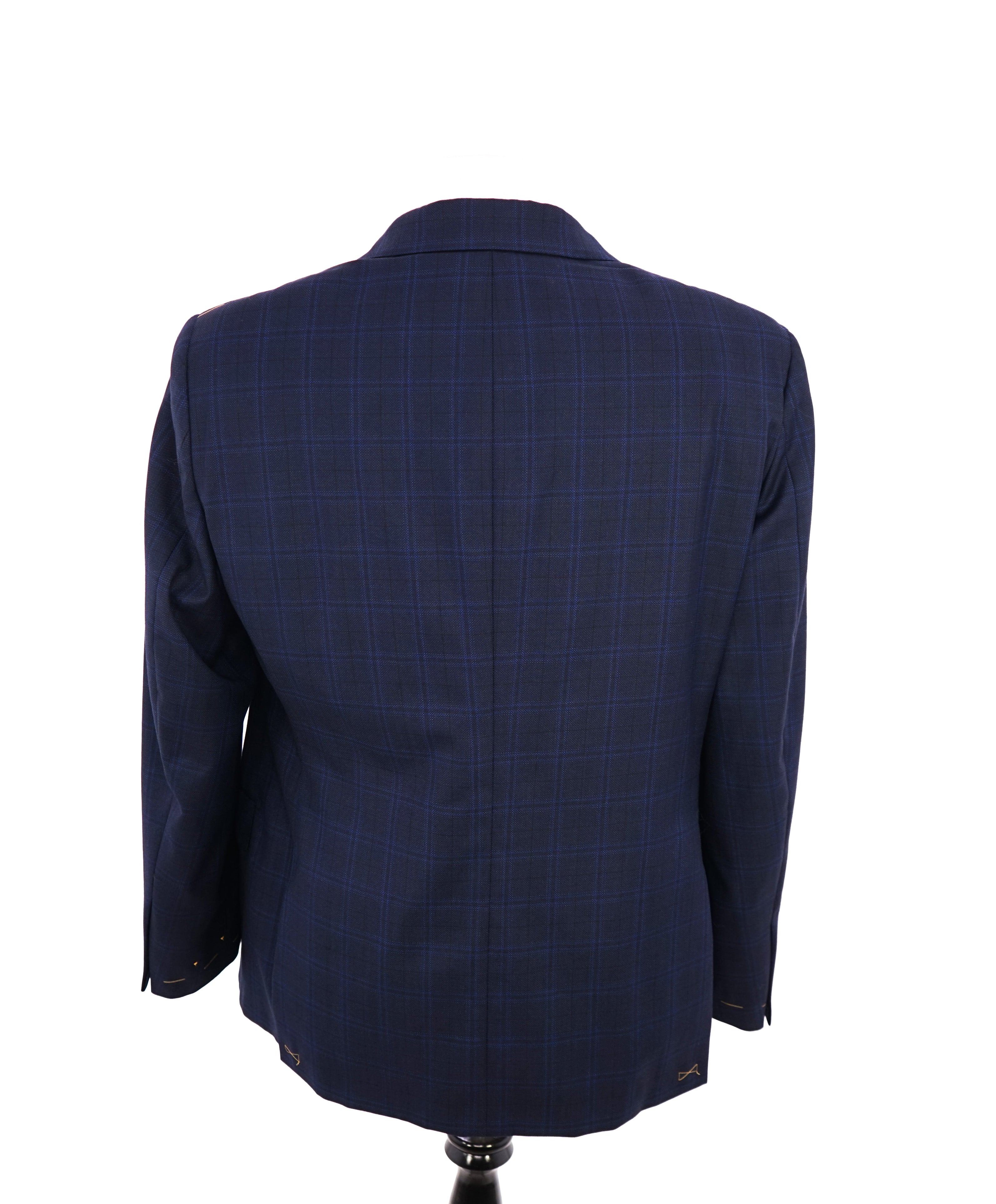 HICKEY FREEMAN - LORO PIANA Royal Weave Tasmanian Super 150's Blue Suit - 44R