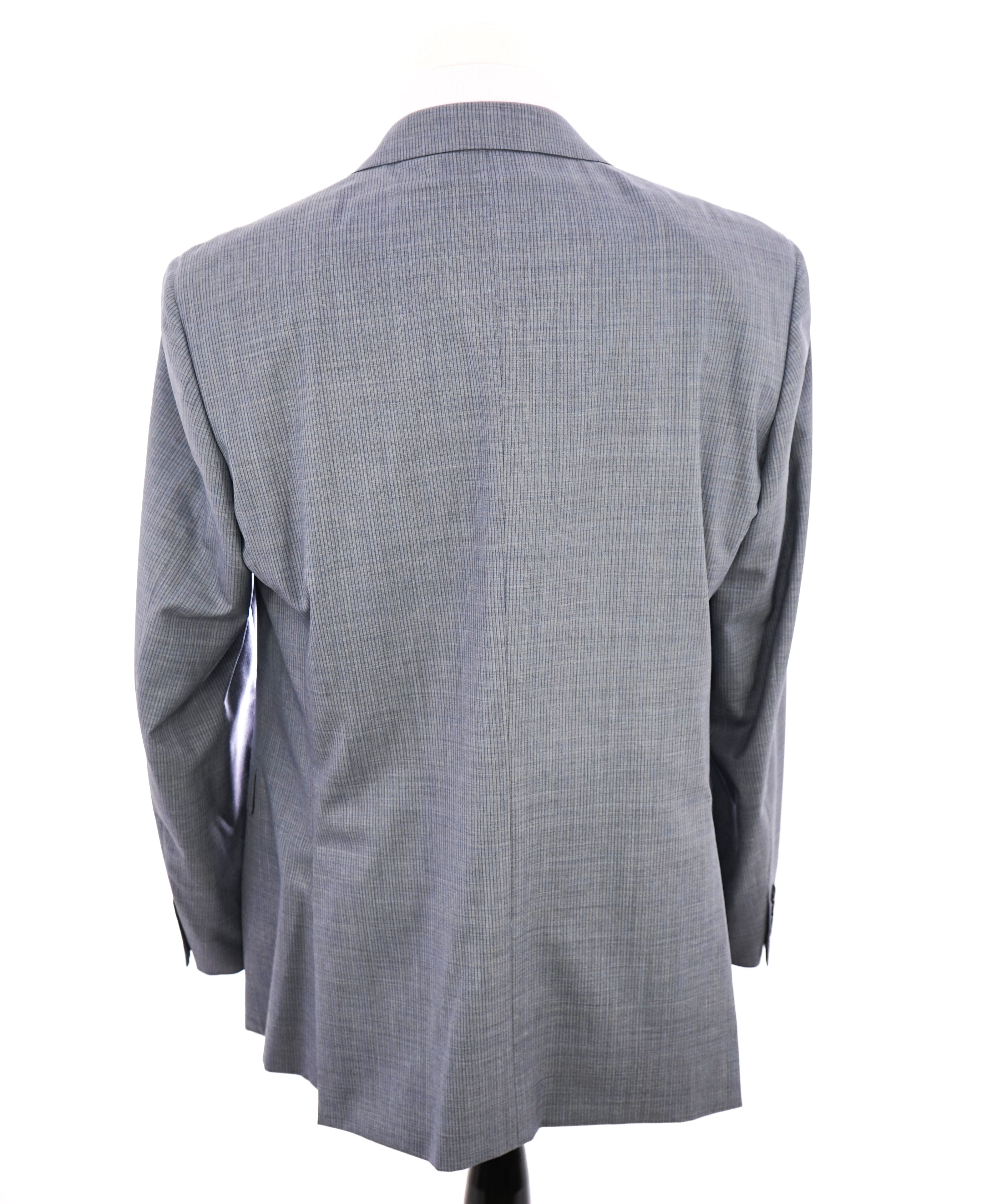 $2,195 CANALI - Exclusive For SFA PASTEL BLUE Tonal Stripe Suit - 48L