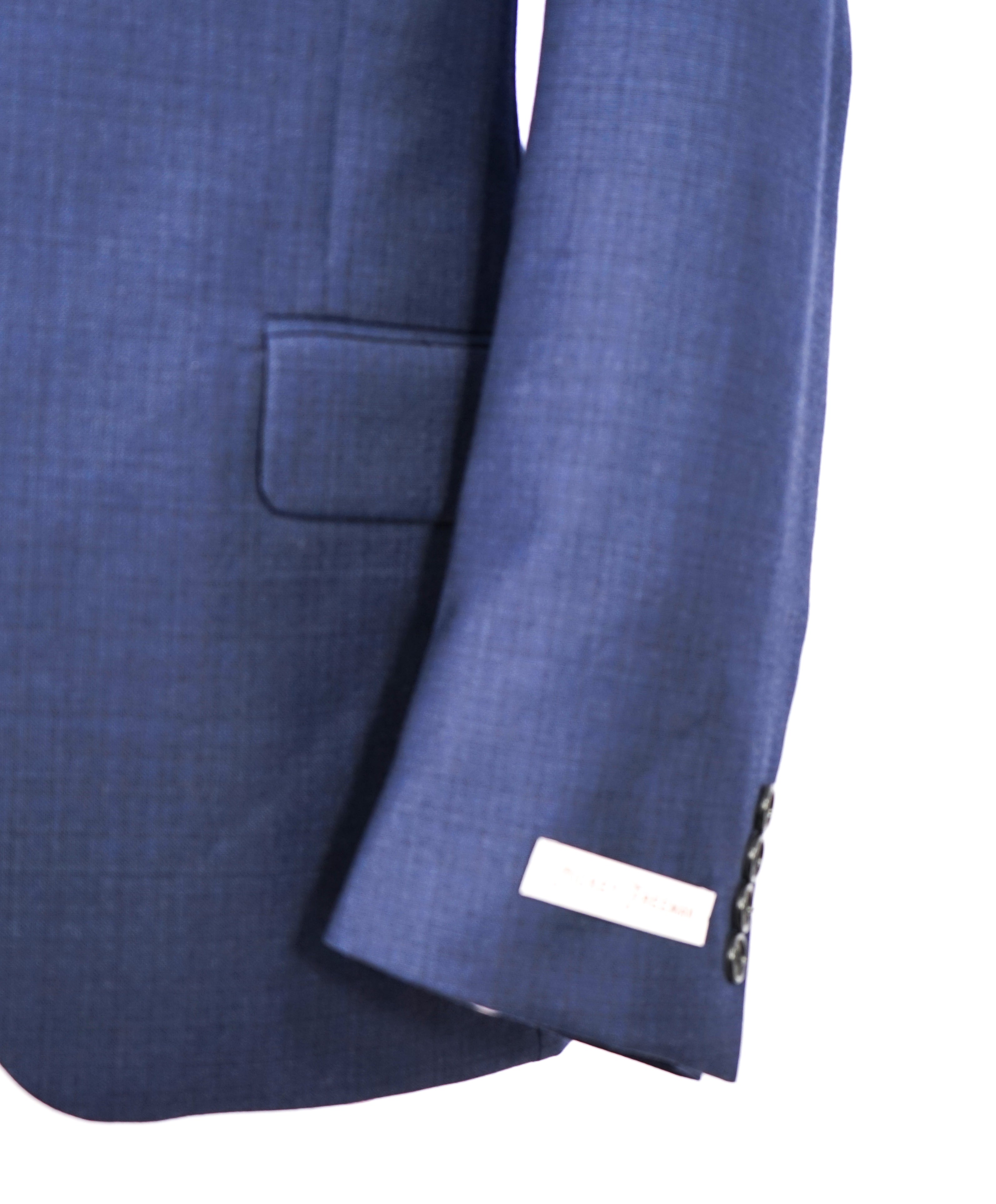 HICKEY FREEMAN - Blue Abstract Subtle Plaid Check Wool "Milburn ii" Suit - 40S