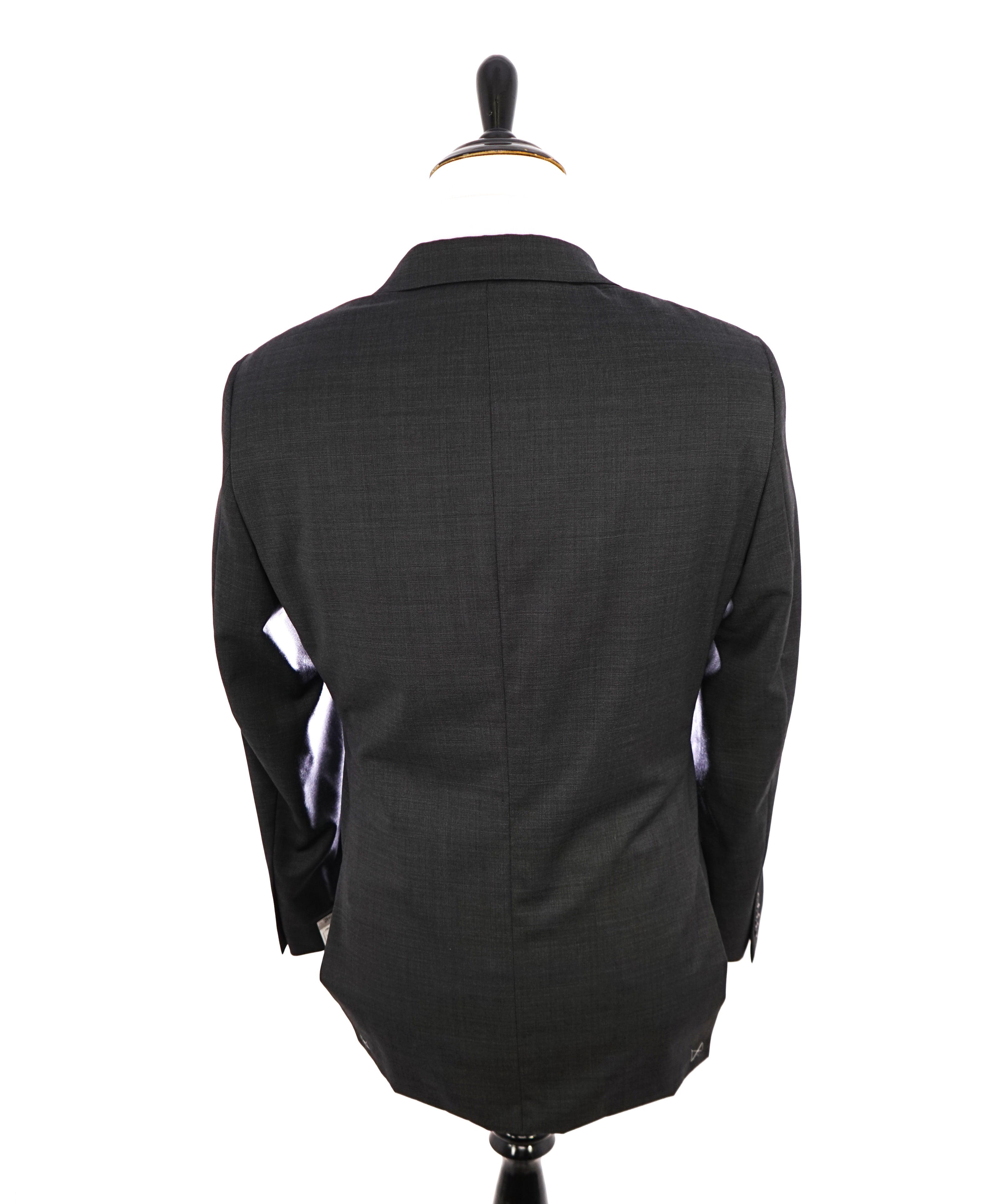 HICKEY FREEMAN - Charcoal Birdseye Wool "Milburn ii" Notch Lapel Suit - 40R