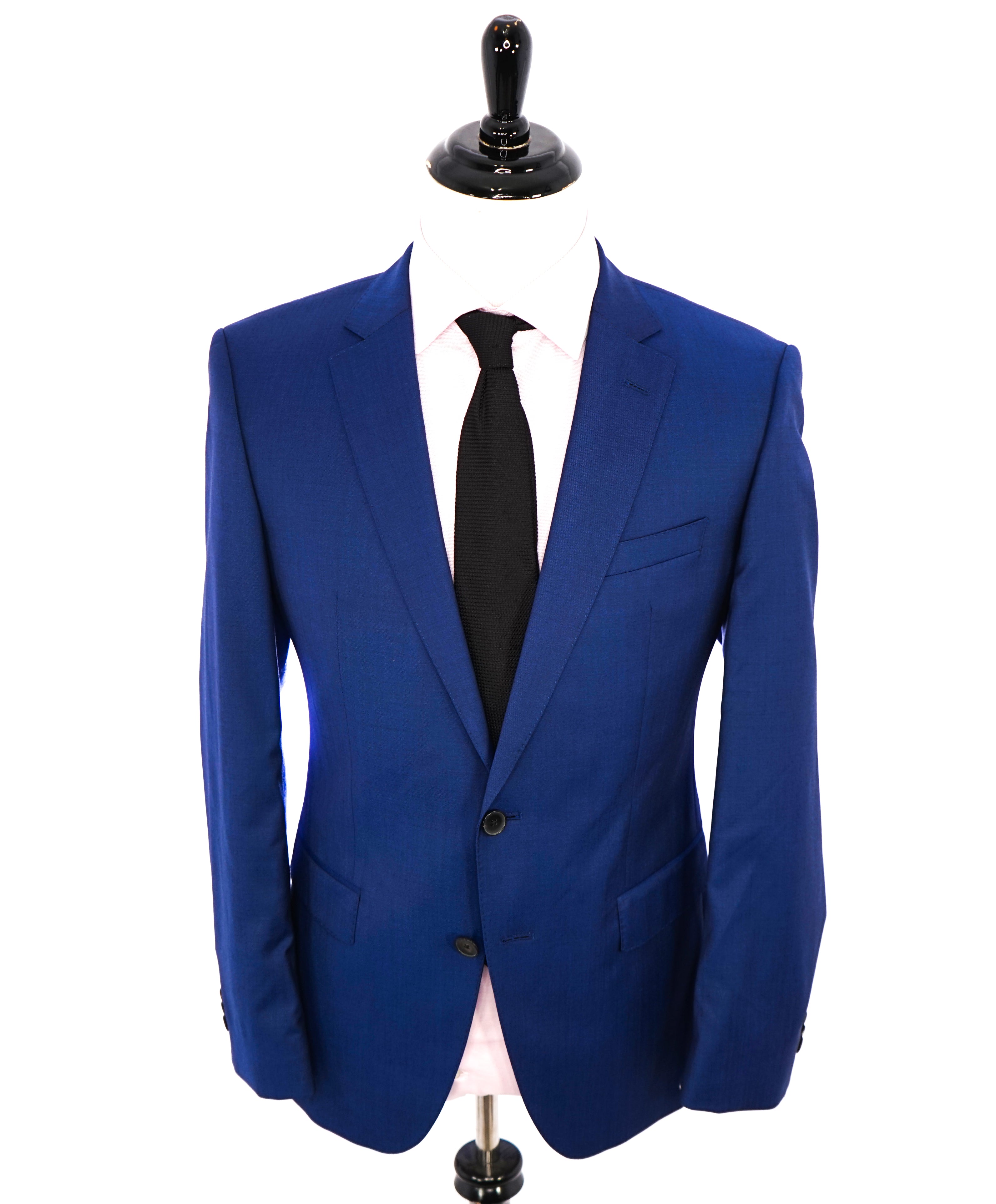 HUGO BOSS - SLIM "TRABALDO TOGNA" Italy Stretch Fabric Cobalt Blue Suit - 40R