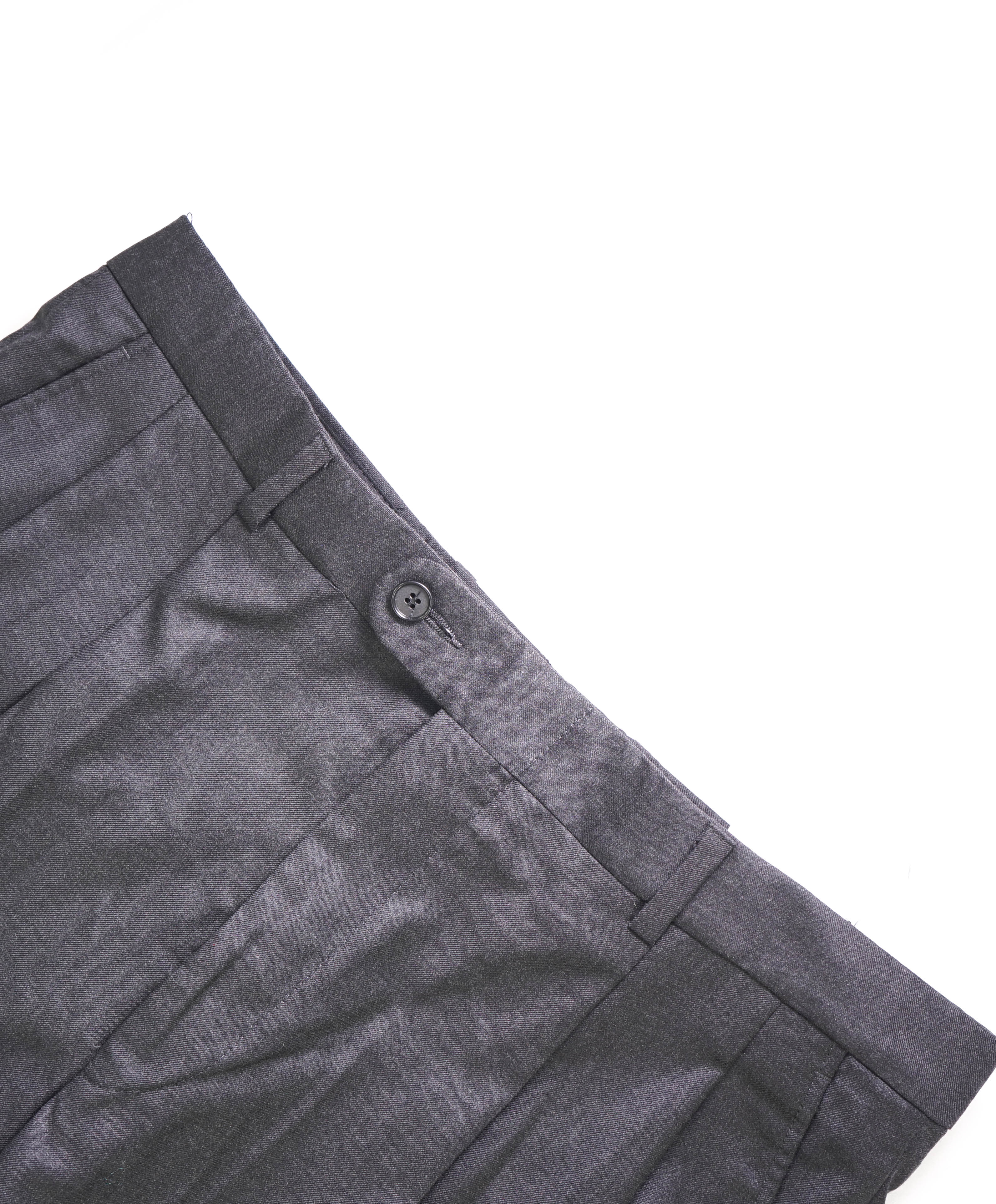 HICKEY FREEMAN - Gray *CLOSET STAPLE* Wool Pleated Dress Pants - 32W