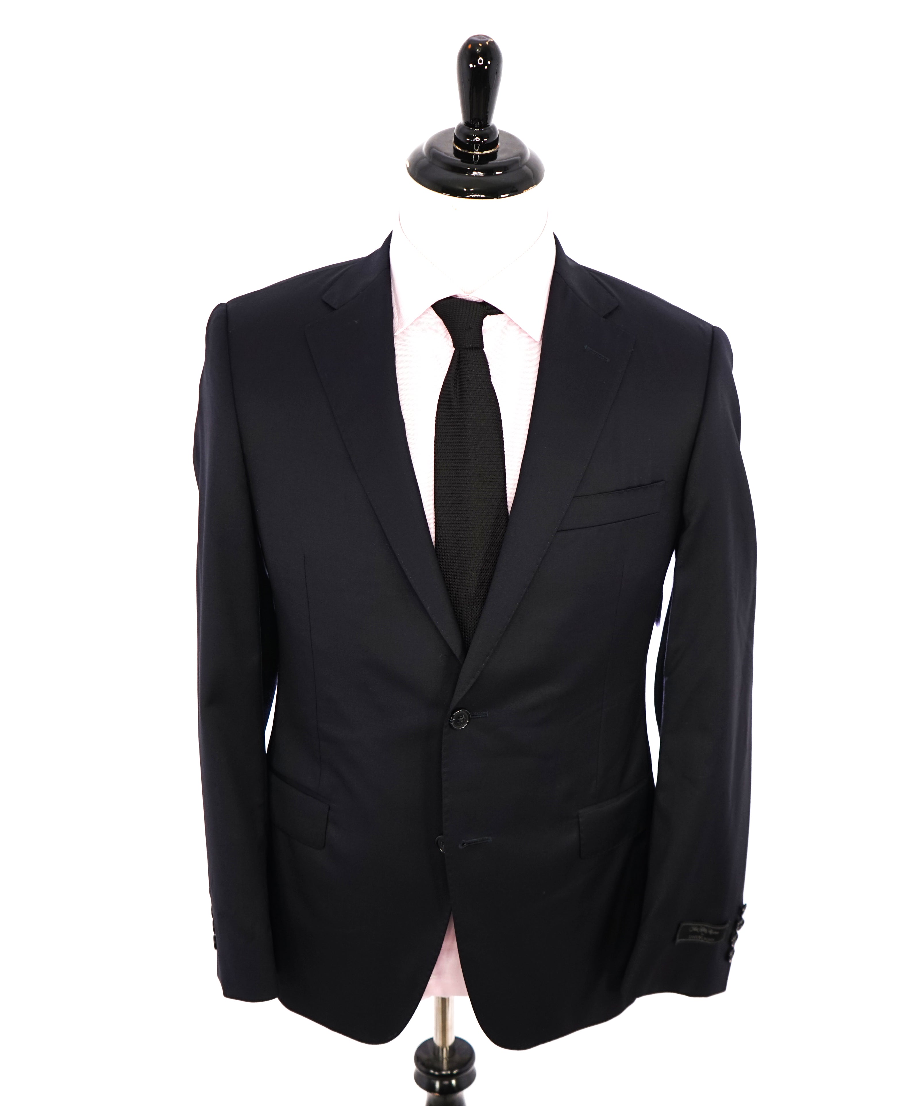 SAMUELSOHN - For SFA Super 120’s "REDA Fabric" Solid Navy Suit - 40R